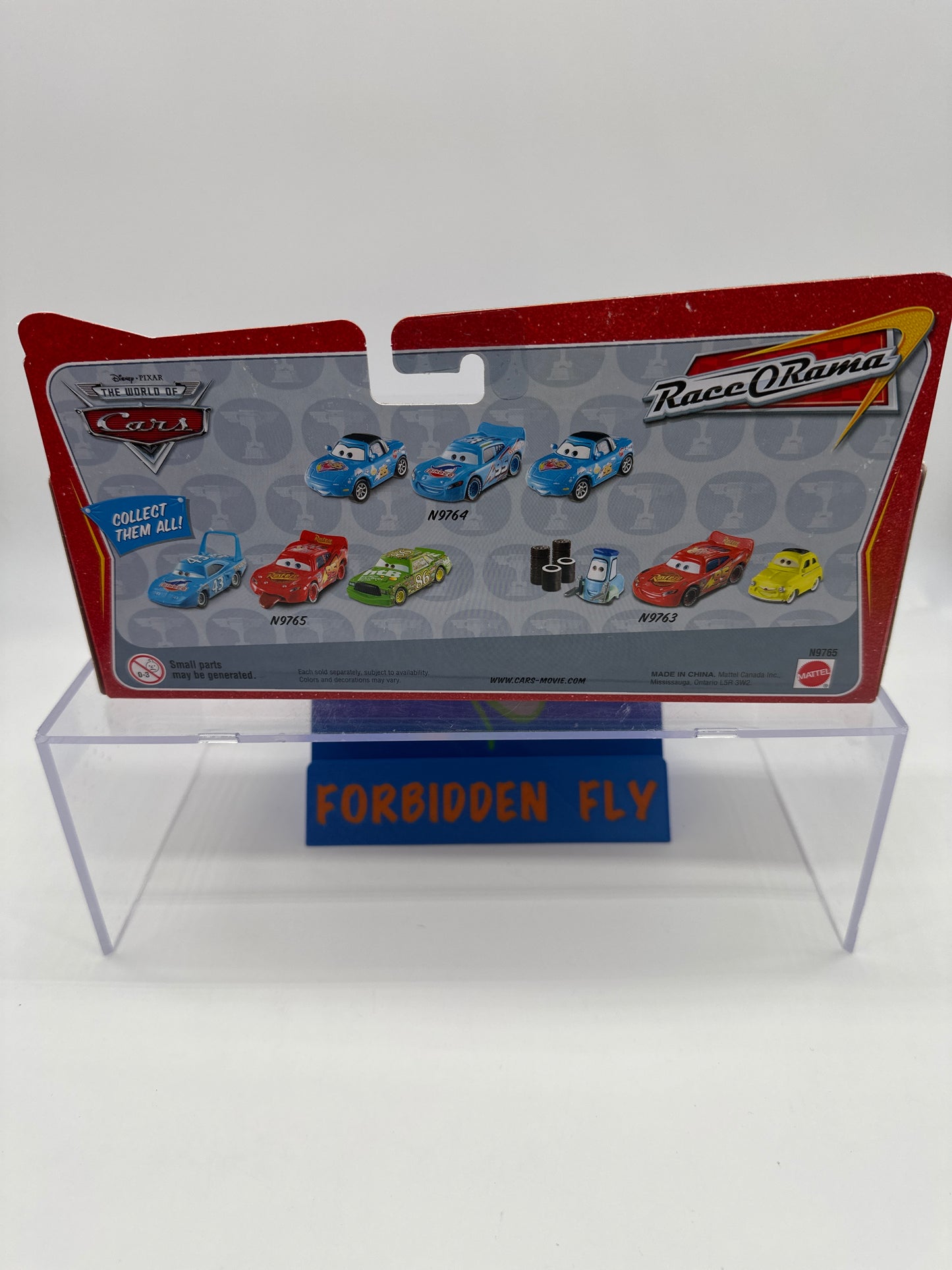 Disney Pixar Cars Movie - Race O Rama - 3 Car Gift Pack (The King, Finish Line Lightning McQueen, Chick Hicks)