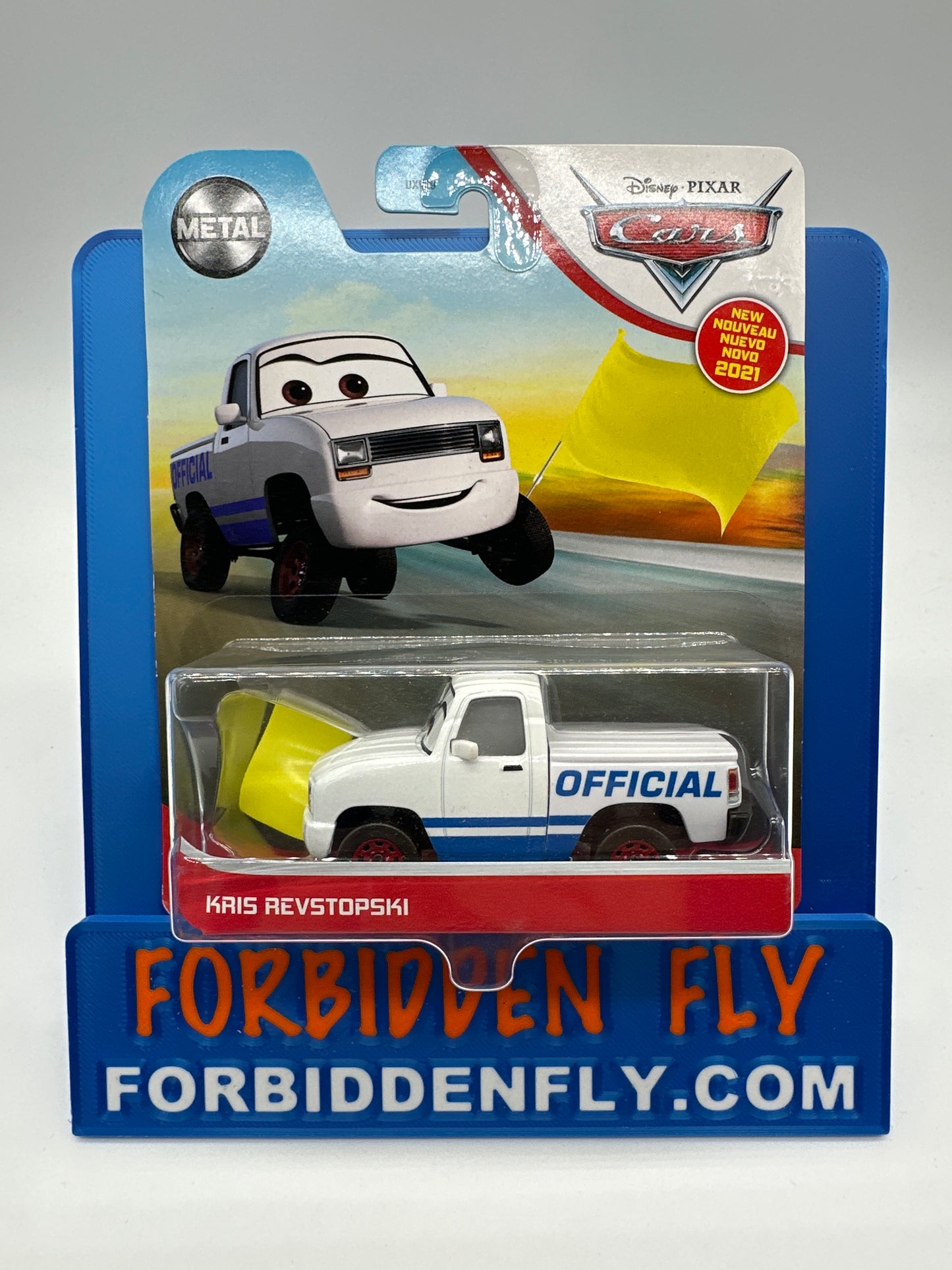 Disney Pixar Cars Movie - Metal Logo Card Release - Kris Revstopski