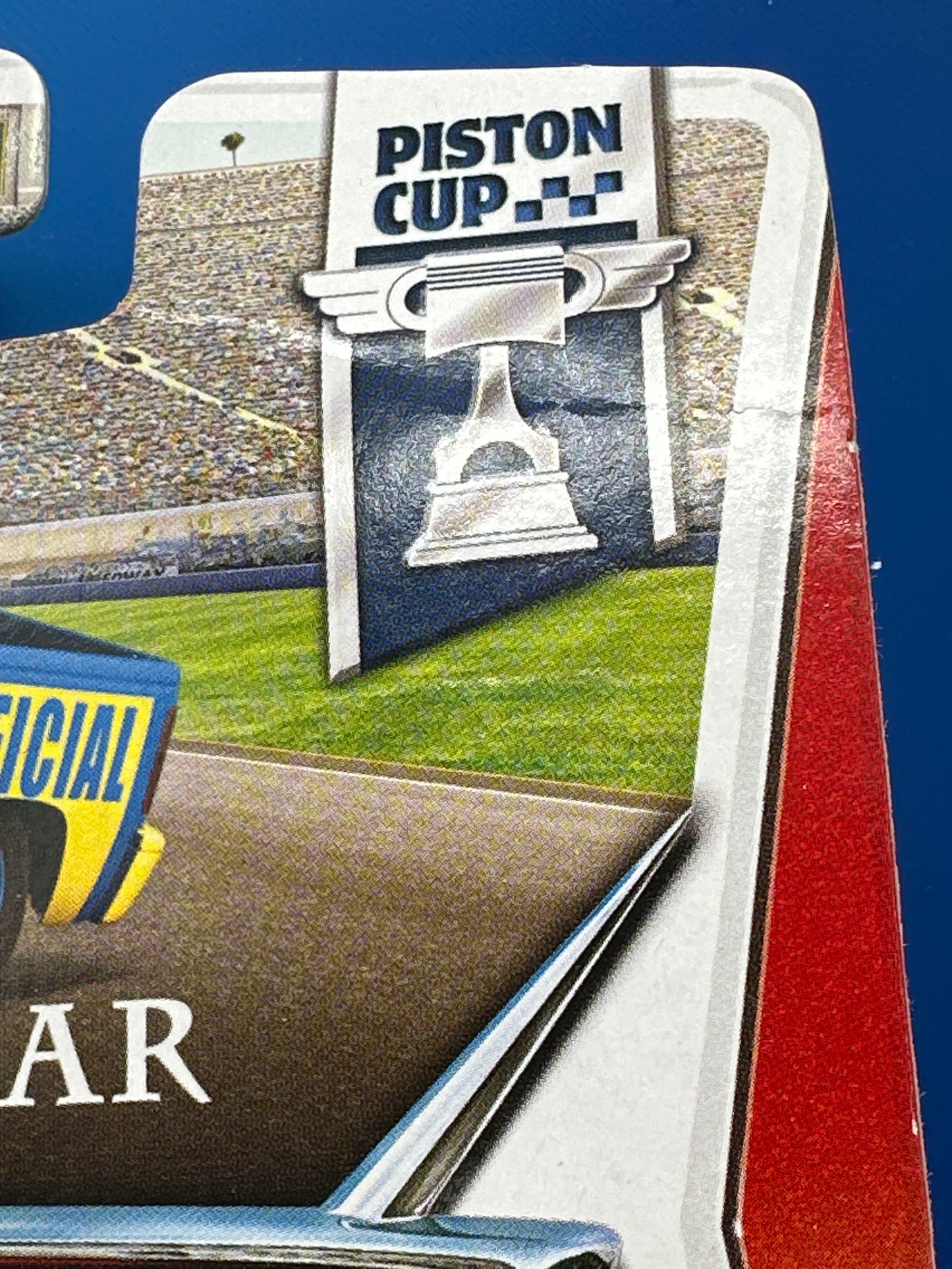 Disney Pixar Cars Movie - World of Cars Piston Cup Series - Dexter Hoover with Checkered Flag
