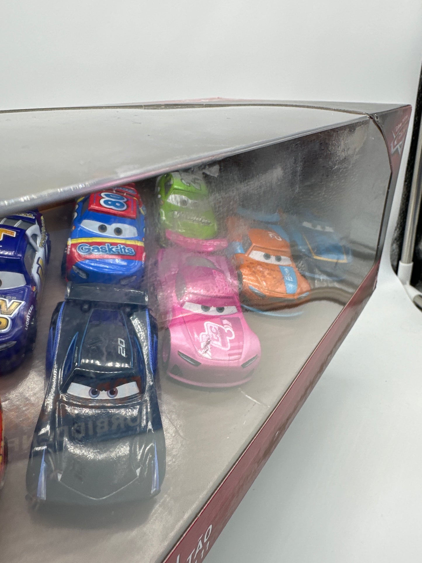 Disney Pixar Cars Movie - Piston Cup Race - 11 Pack w/ Shannon Spokes & Mater with Lightning Bolt