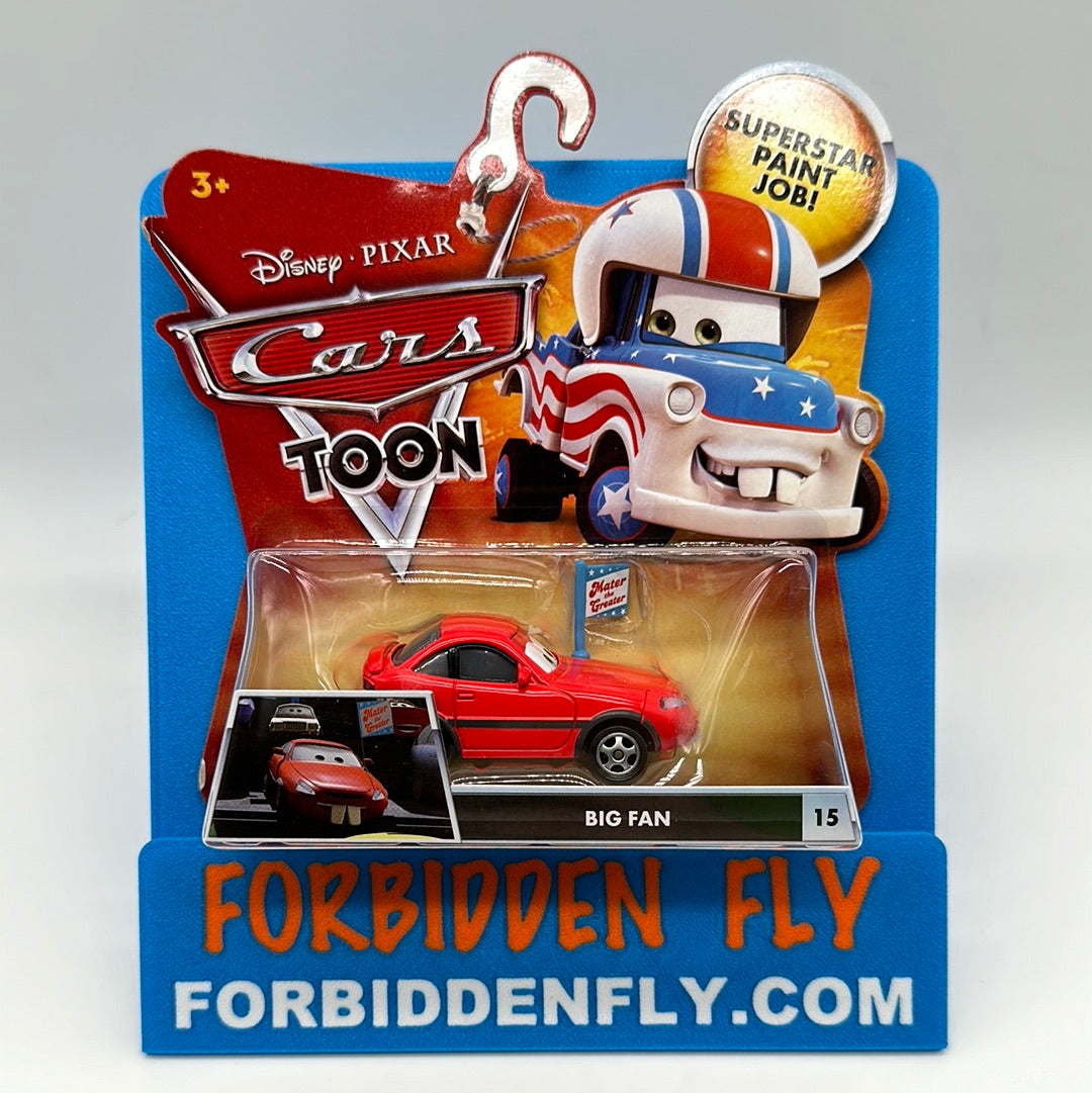 Disney Pixar Cars Movie - Cars Toon Series - Big Fan