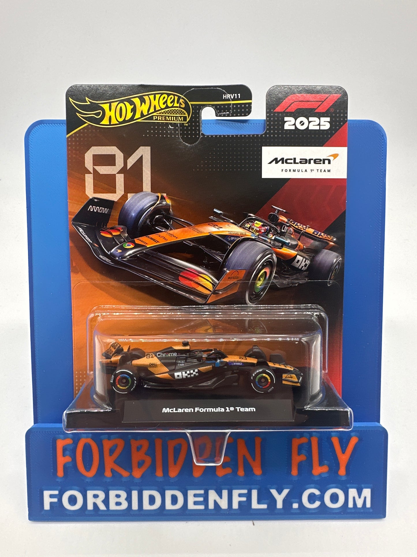 Hot Wheels 2025 Formula 1 Premium Series - McLaren Formula 1 Team #81 - Oscar Piastri