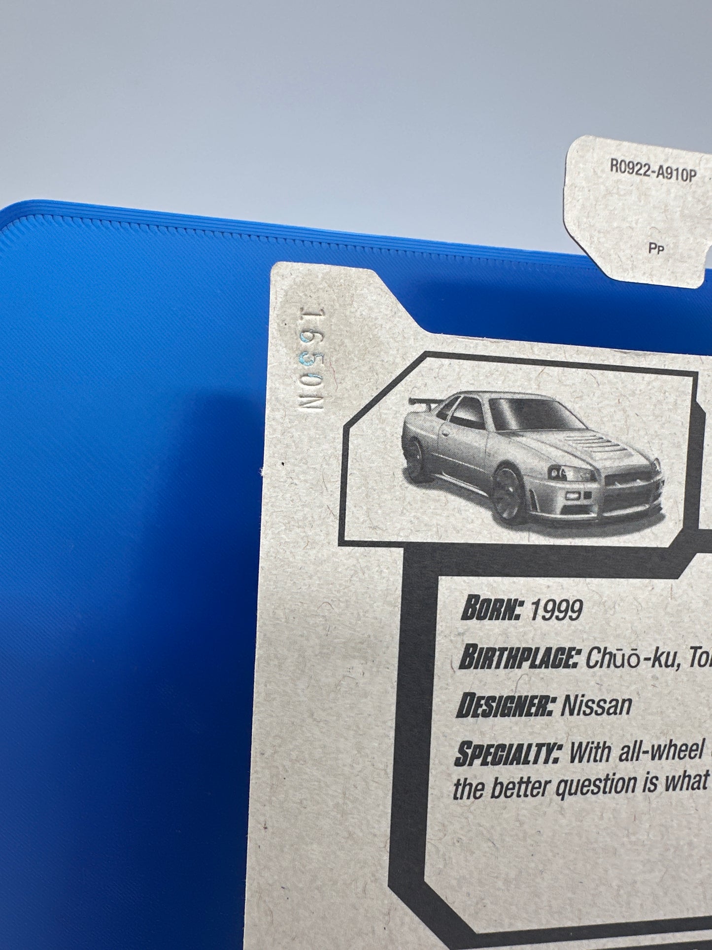 Hot Wheels Mainline - 2010 New Models - Nissan Skyline GT-R (R34) - Blue