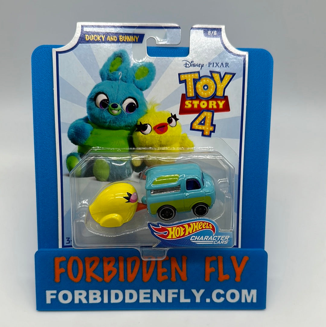 Hot Wheels Character Cars - 2019 Disney Pixar - Toy Story 4 - Complete Set Of 8