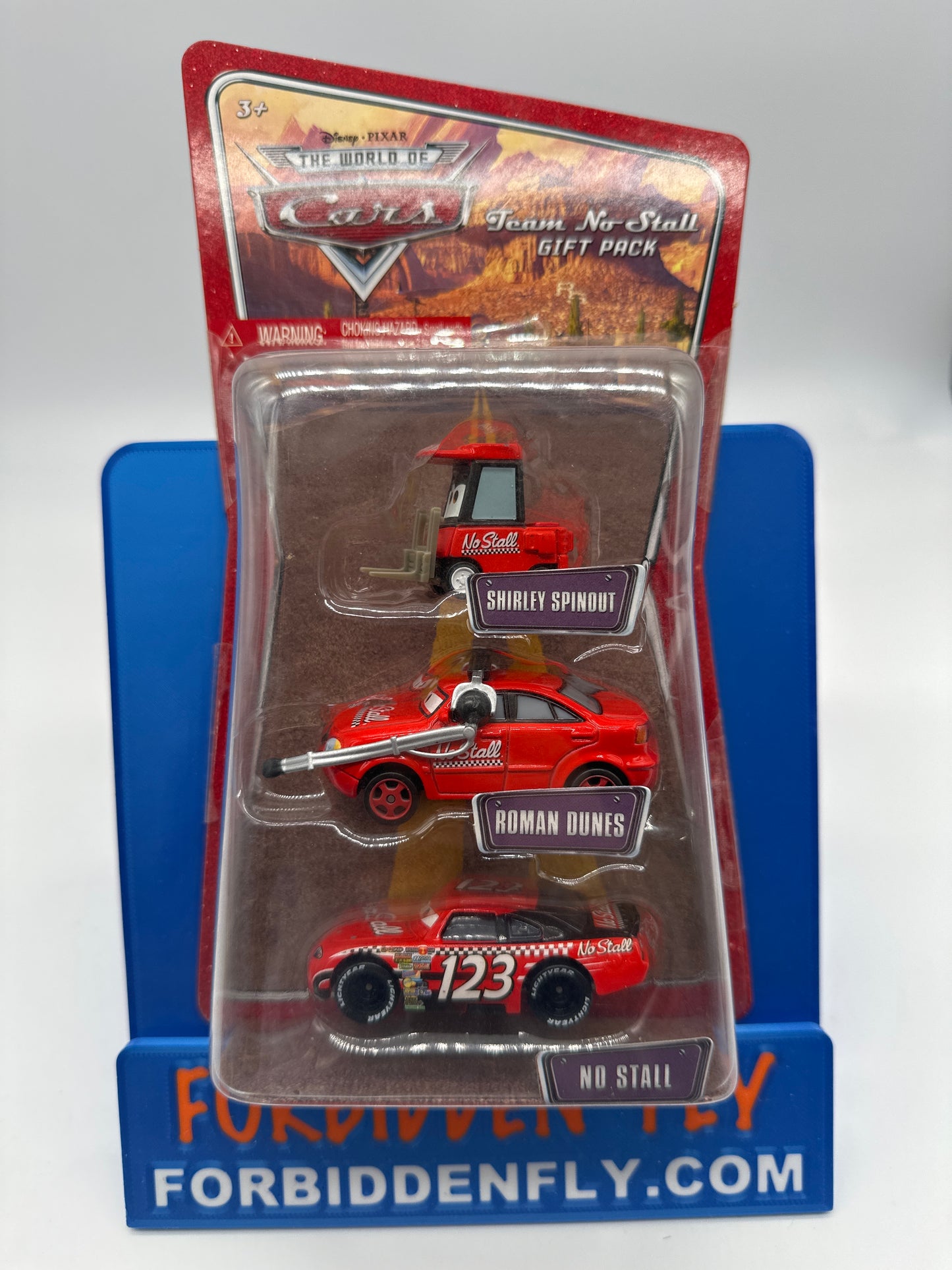 Disney Pixar Cars Movie - World of Cars Series - Team No Stall Gift Pack 3 Pack