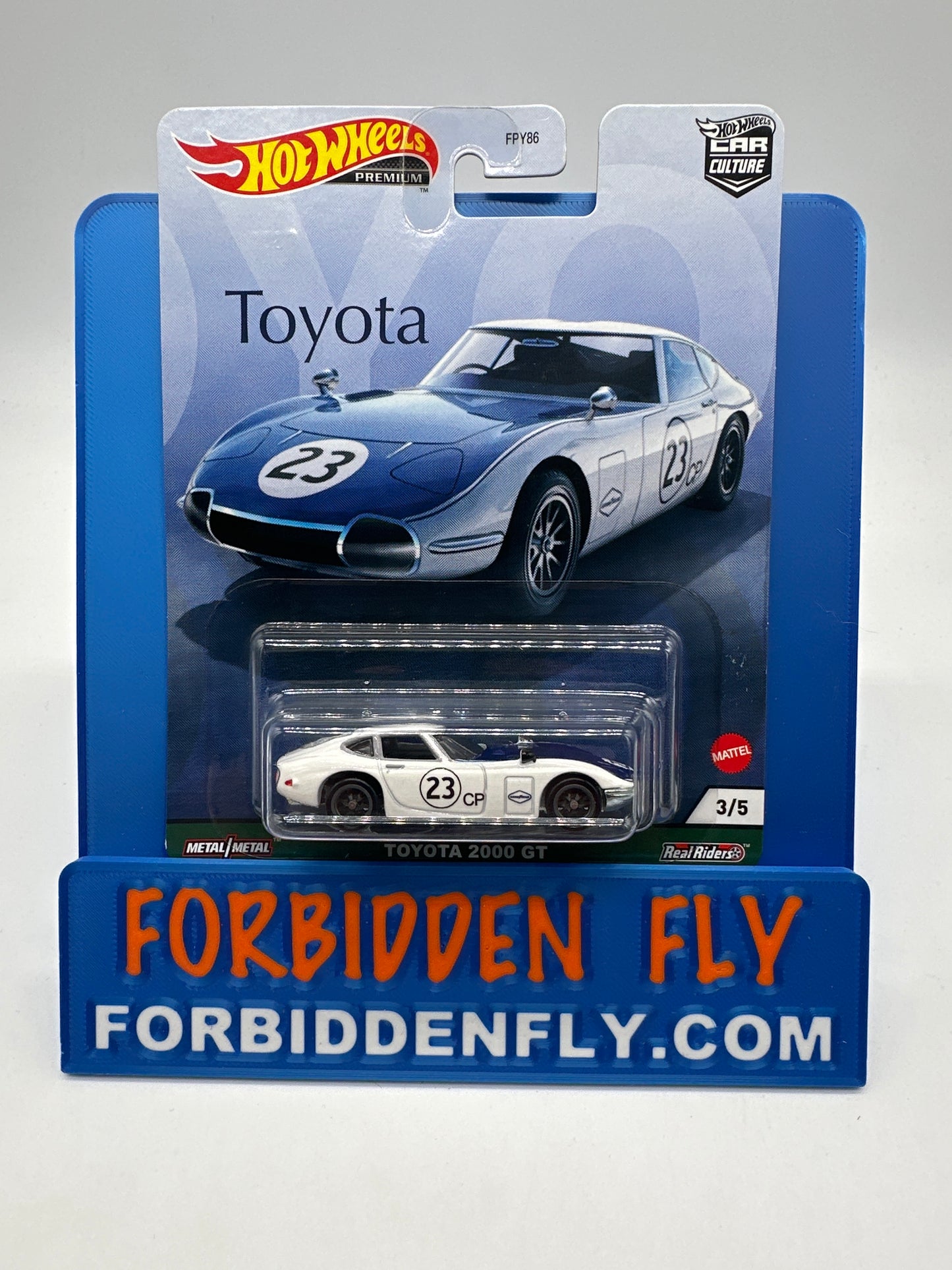 Hot Wheels Car Culture Premium - Toyota Series Single #3/5 - Toyota 2000 GT
