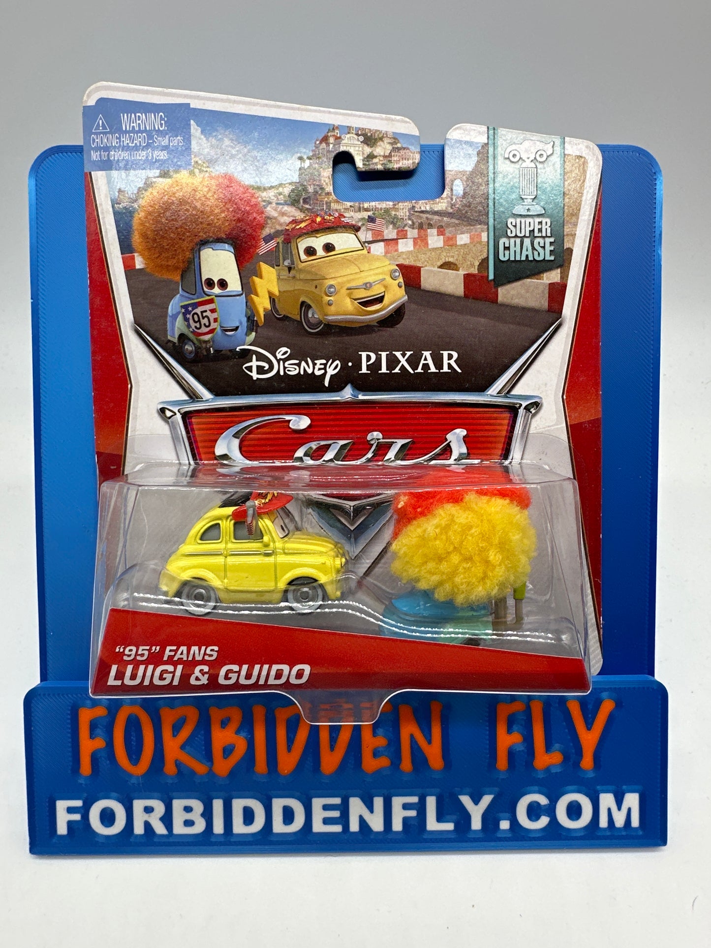 Disney Pixar Cars Movie - Super Chase - “95 Fans” Luigi & Guido