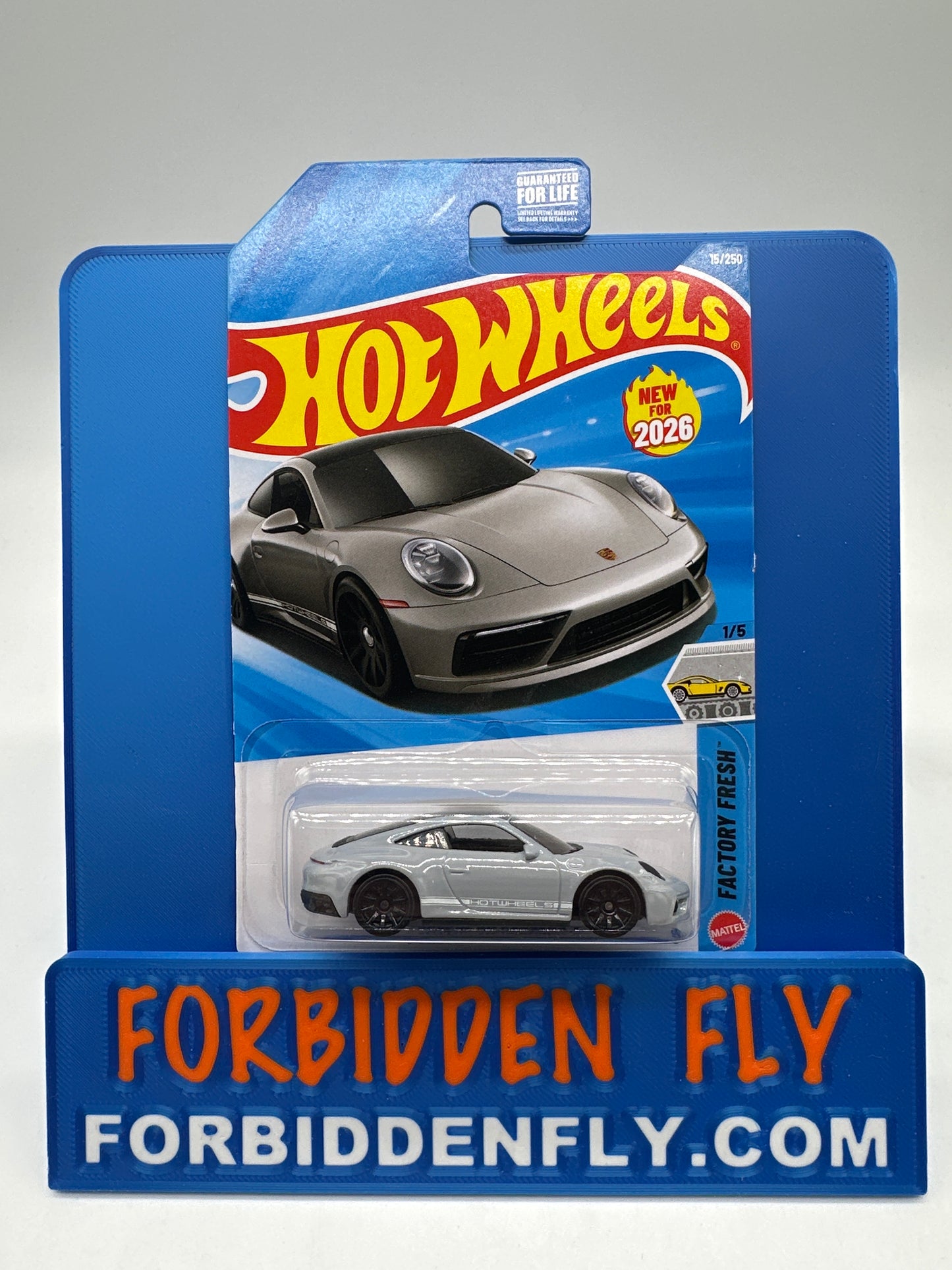 Hot Wheels 2026 Mainline - Porsche 911 Carrera T - Gray