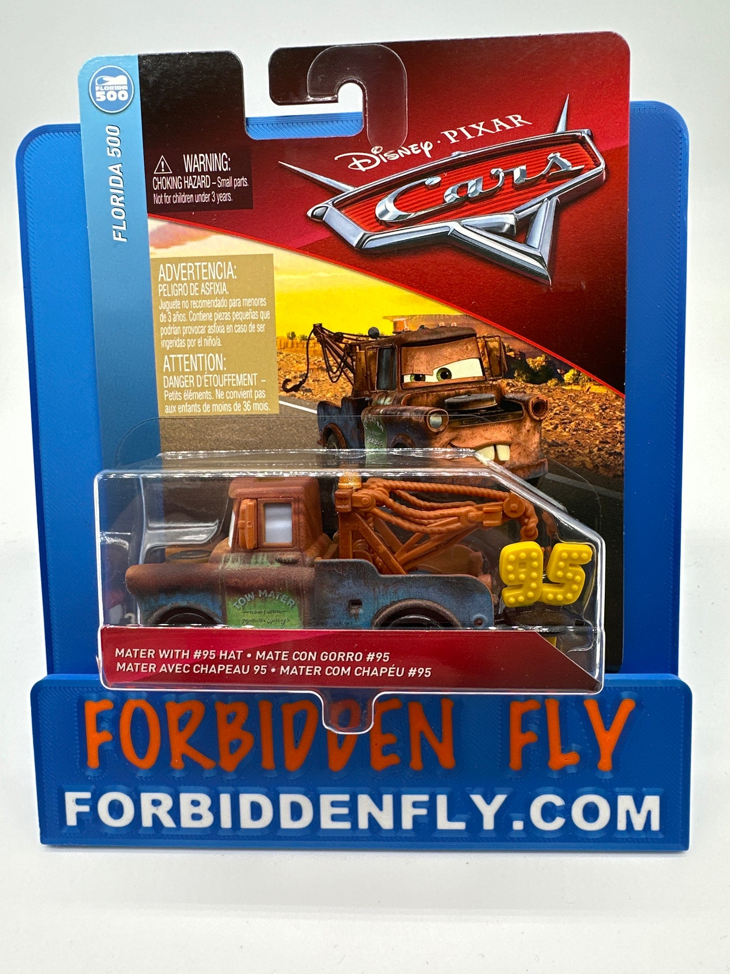 Disney Pixar Cars Movie - Florida 500 Series - Mater With #95 Hat