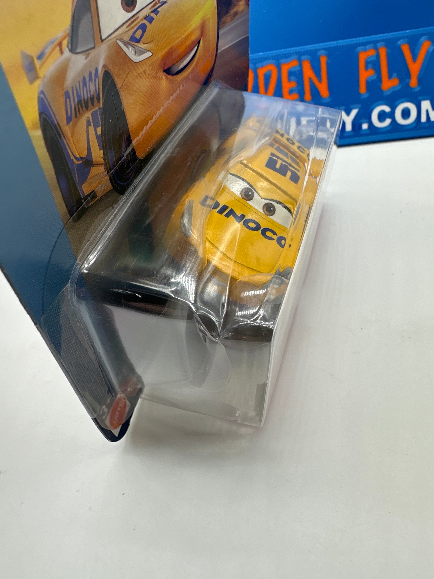 Disney Pixar Cars Movie - Florida 500 Series - Dinoco Cruz Ramirez #51 (Metallic Logo Variation)