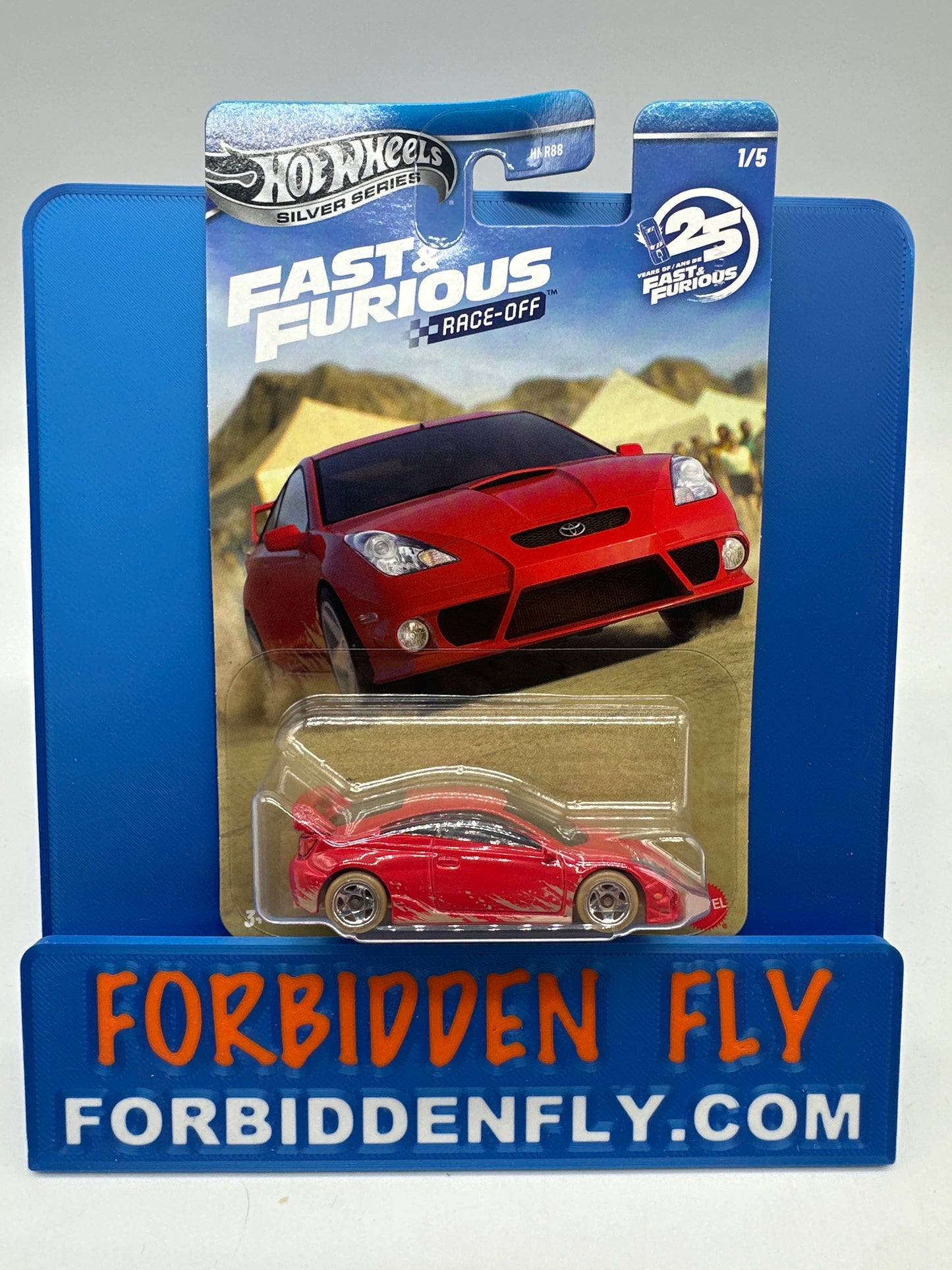 Hot Wheels 2026 Silver Series - Walmart Exclusive - Fast & Furious Race-Off Series - #1/5 Toyota Celica