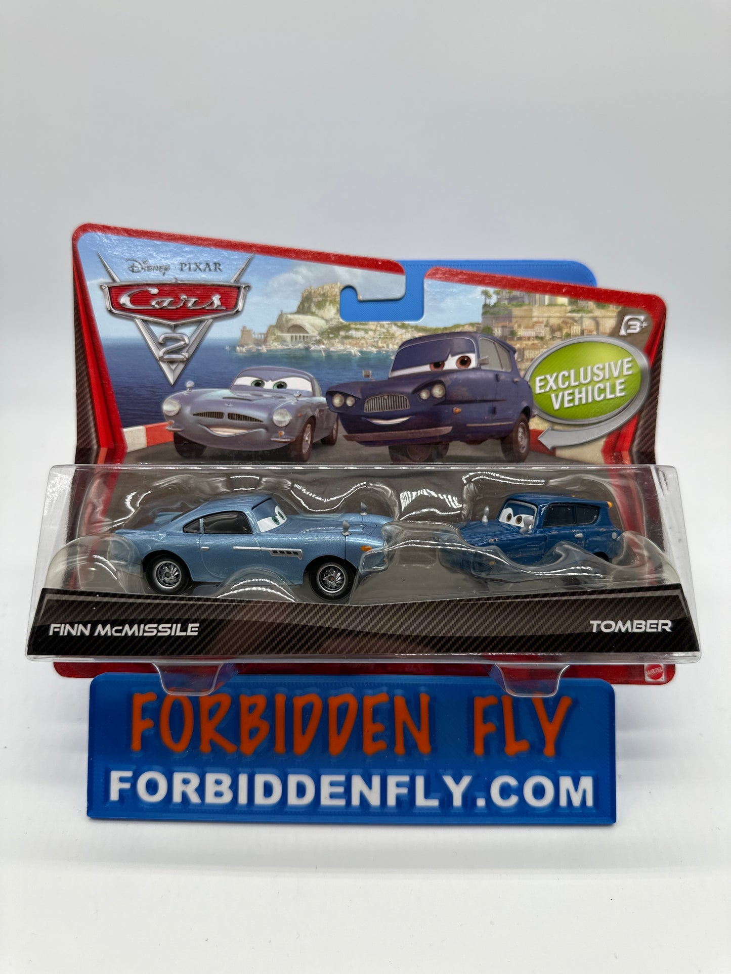 Disney Pixar Cars Movie - Cars 2 Two Pack - Finn McMissile & Tomber