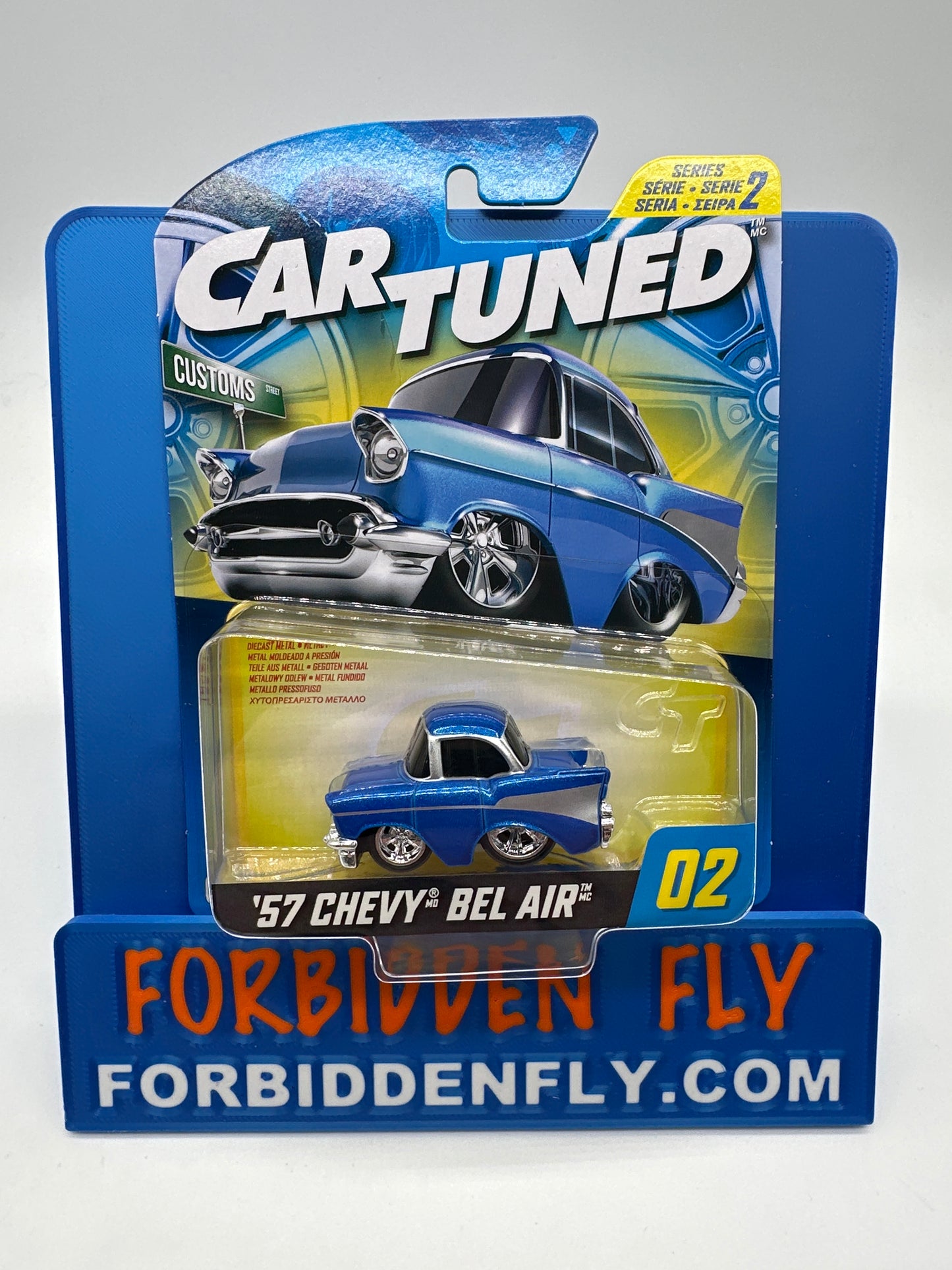 CarTuned - Hobby Exclusive - Series 2 - #2 - Blue ‘57 Chevy Bel Air