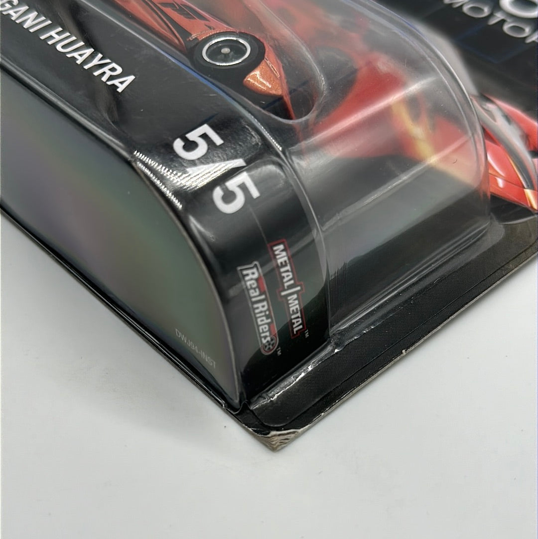 Hot Wheels 2017 Retro Entertainment Premium Single - Forza Motorsport #5/5 - Pagani Huayra (Movie Reel Packaging)