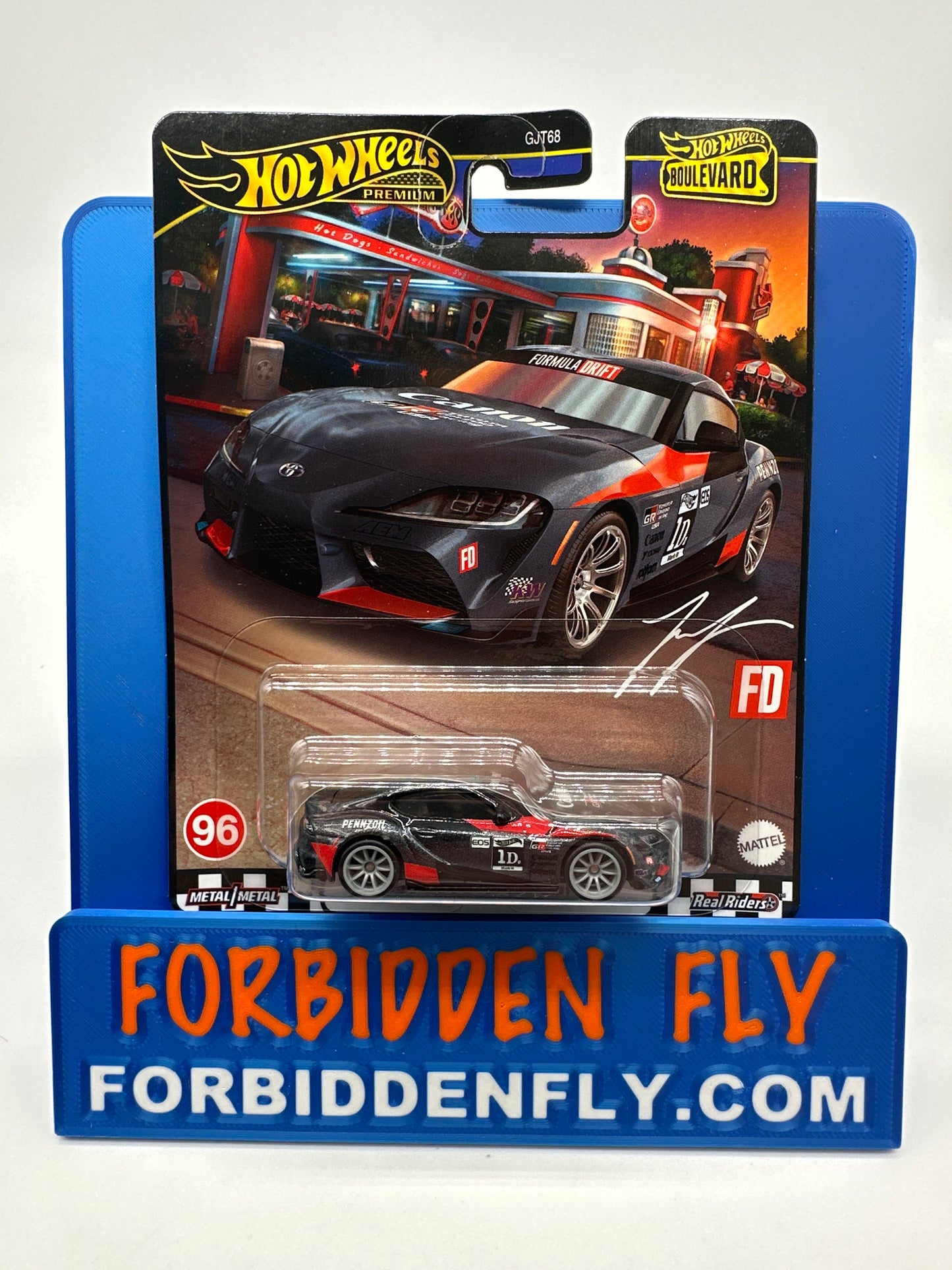 Hot Wheels Boulevard Single - #96 - Formula Drift 2021 Toyota GR Supra