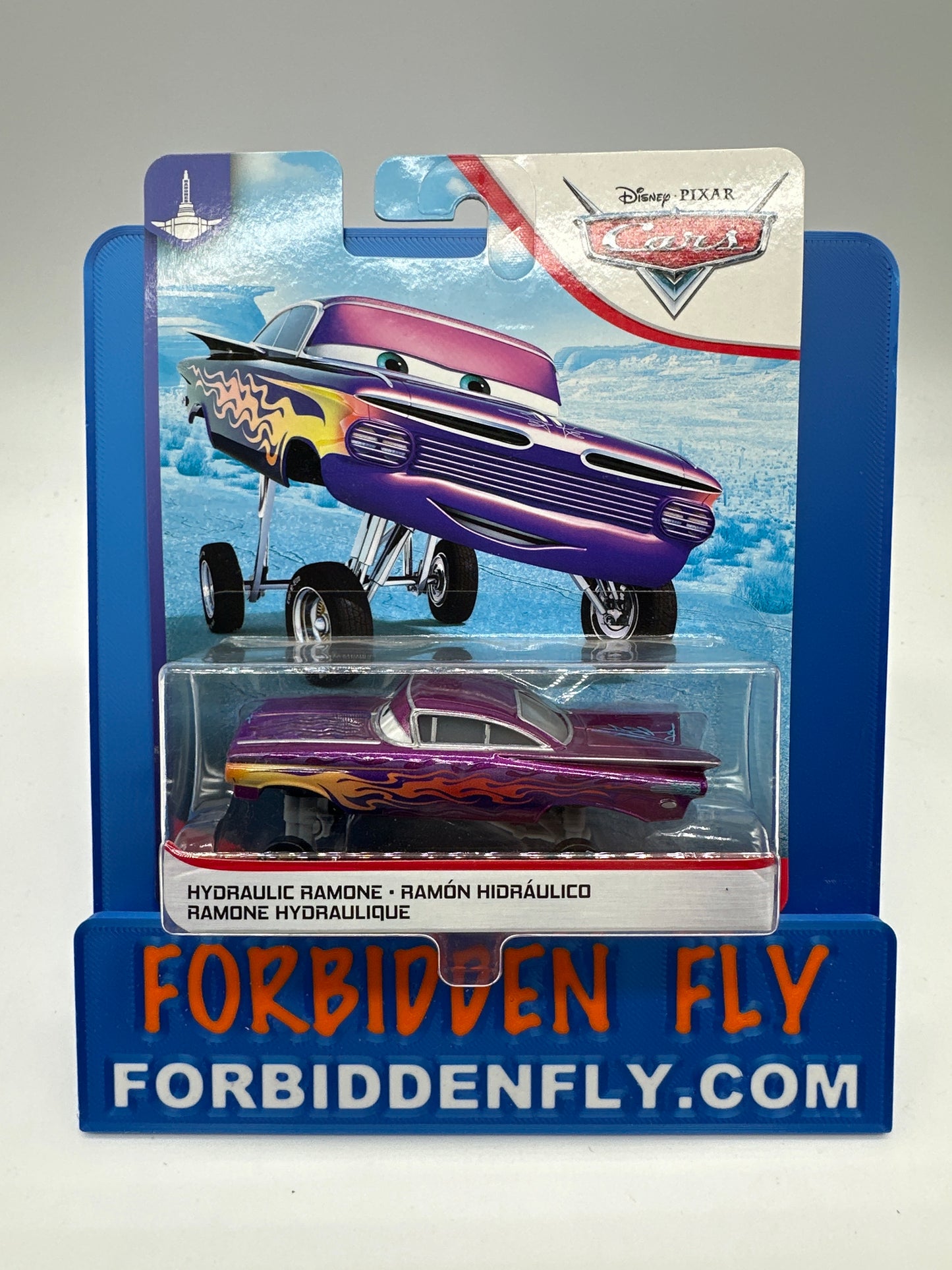 Disney Pixar Cars Movie - Ramone’s Body Shop Series - Hydraulic Ramone (Purple)