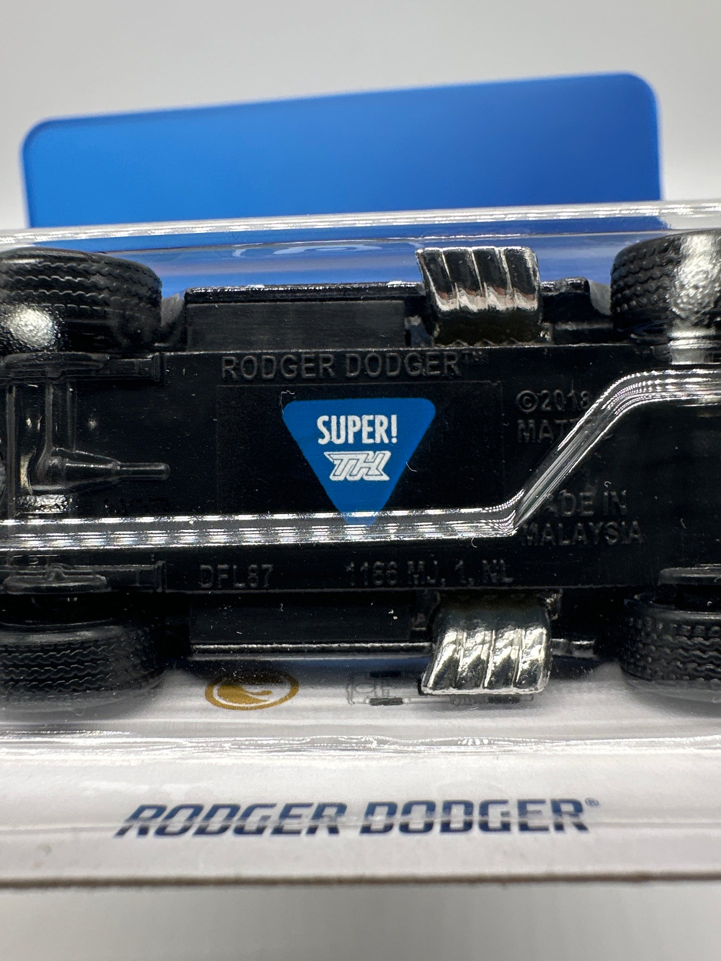 Hot Wheels Super Treasure Hunt - 2021 C Case - (Magic 8 Ball) Rodger Dodger - Super TH Version