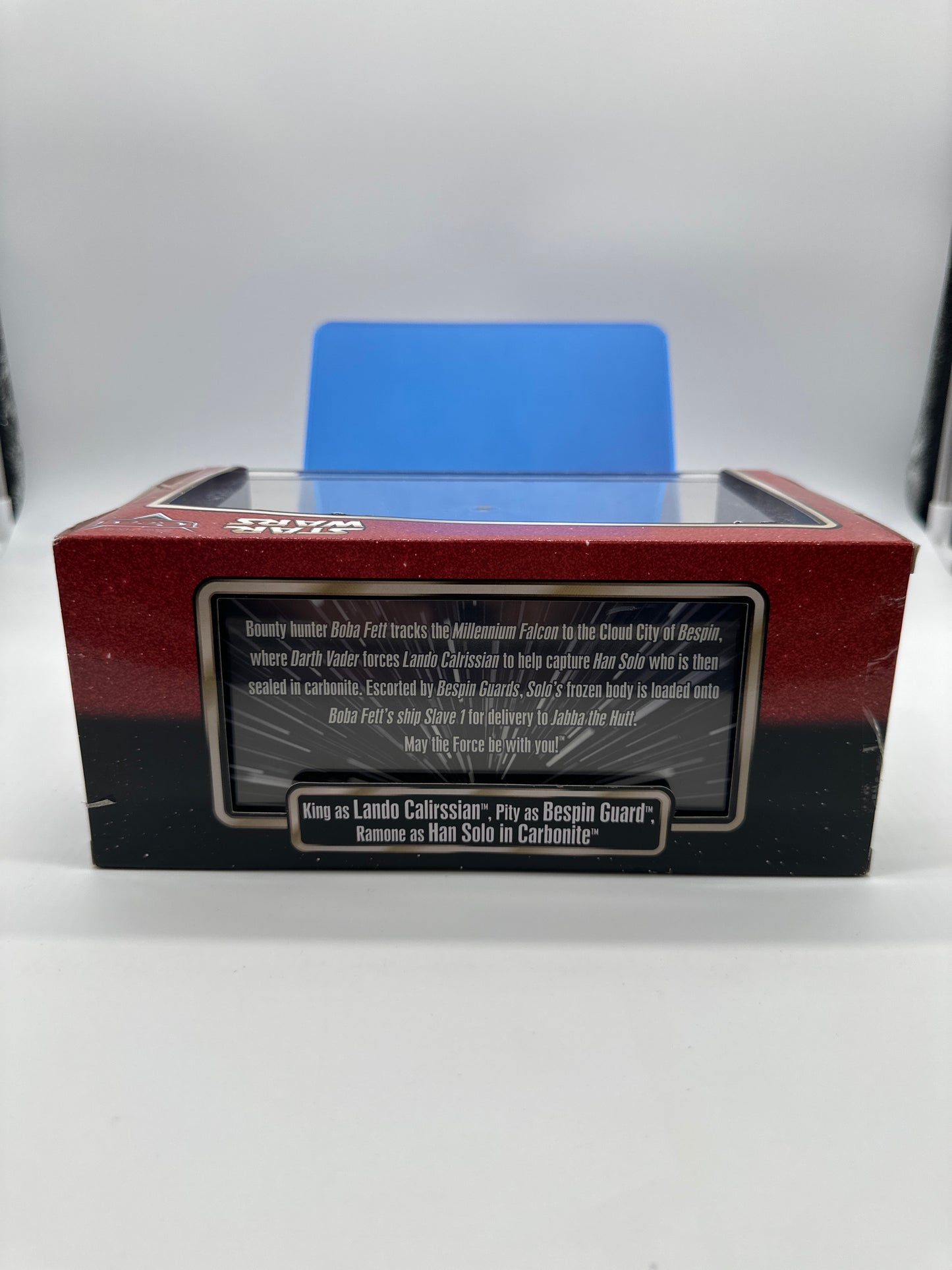 Disney Pixar Cars Movie - Disney Store Parks Exclusive Star Wars Series - King as Lando Calirssian, Pitty as Bespin Guard, and Ramone as Han Solo in Carbonite