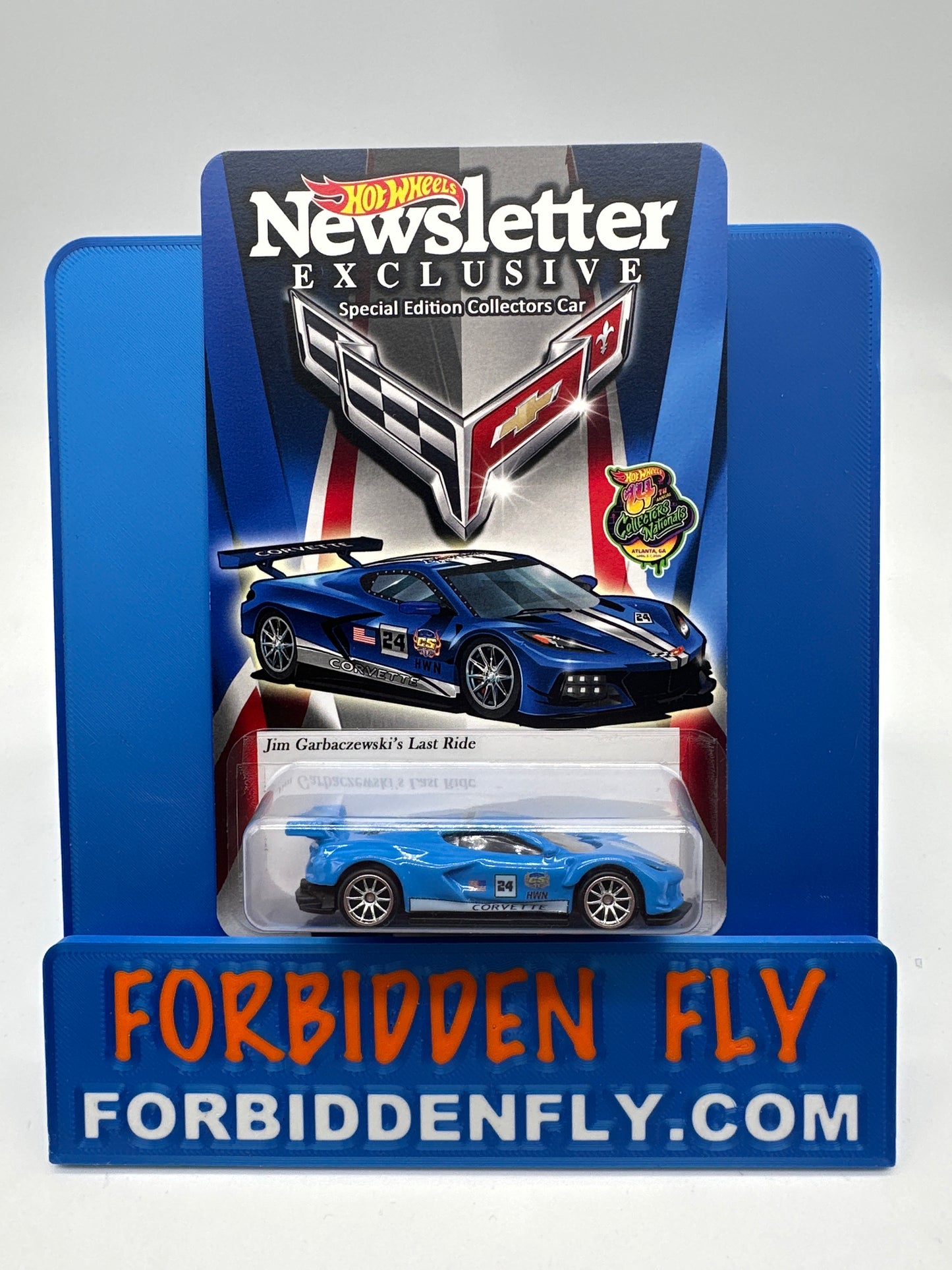 Hot Wheels 24th Annual Collector’s Nationals Convention - 2024 Atlanta, GA - Hot Wheels Newsletter Exclusive Corvette C8.R - Set Of 6
