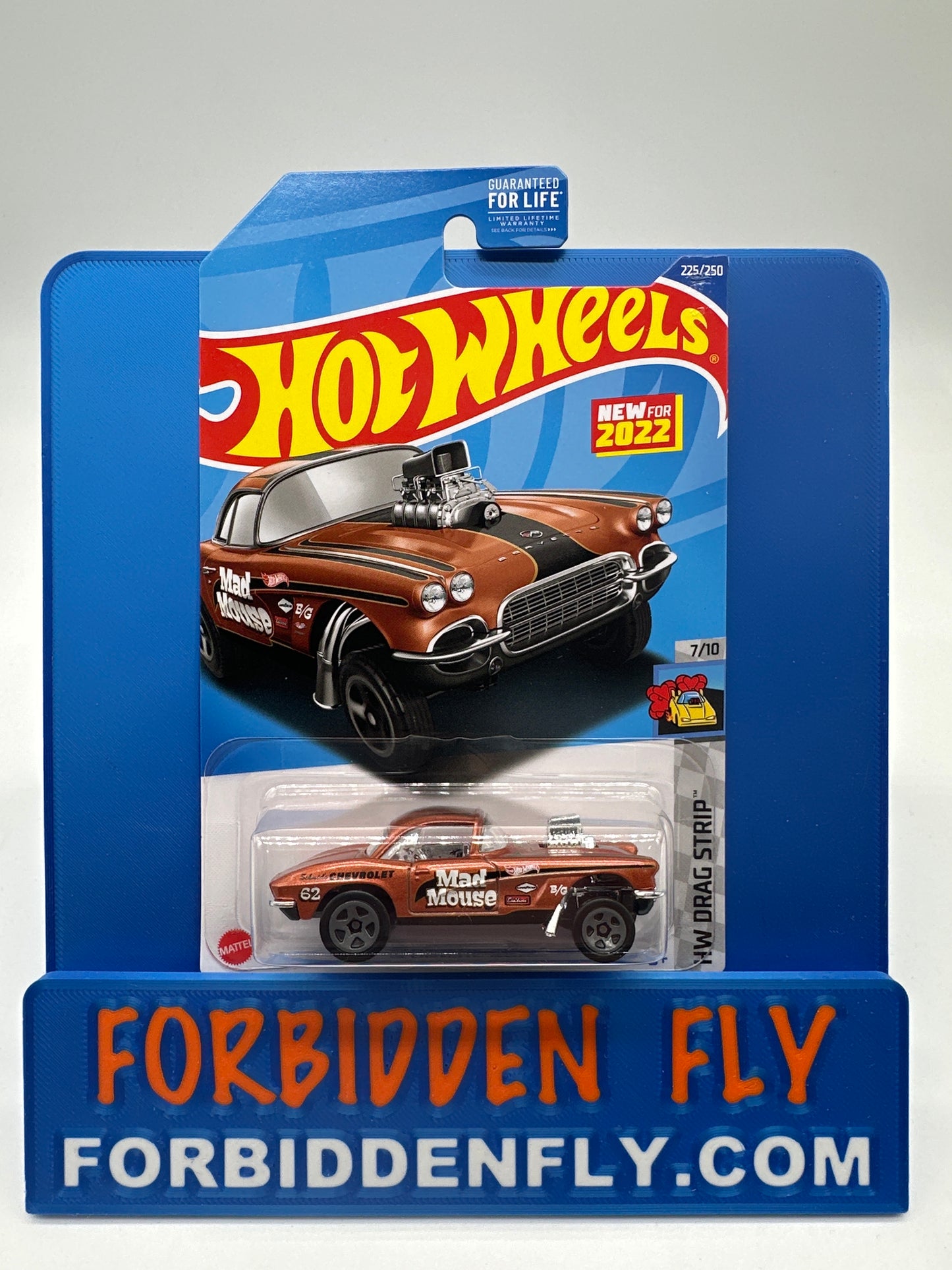 Hot Wheels Mainline - 2022 HW Drag Strip Series - ‘62 Corvette Gasser - Copper