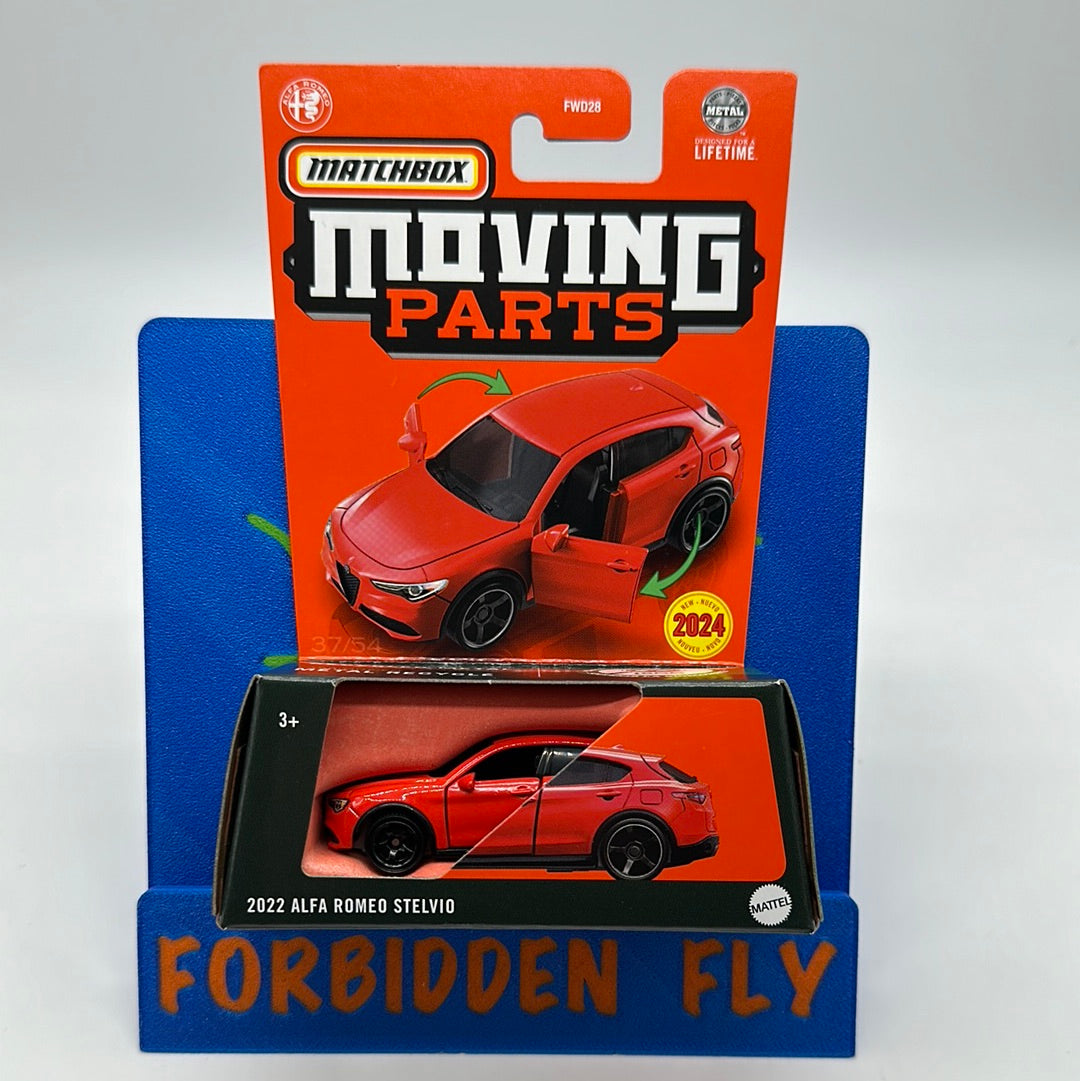 Matchbox Moving Parts Series - Red 2022 Alfa Romeo Stelvio