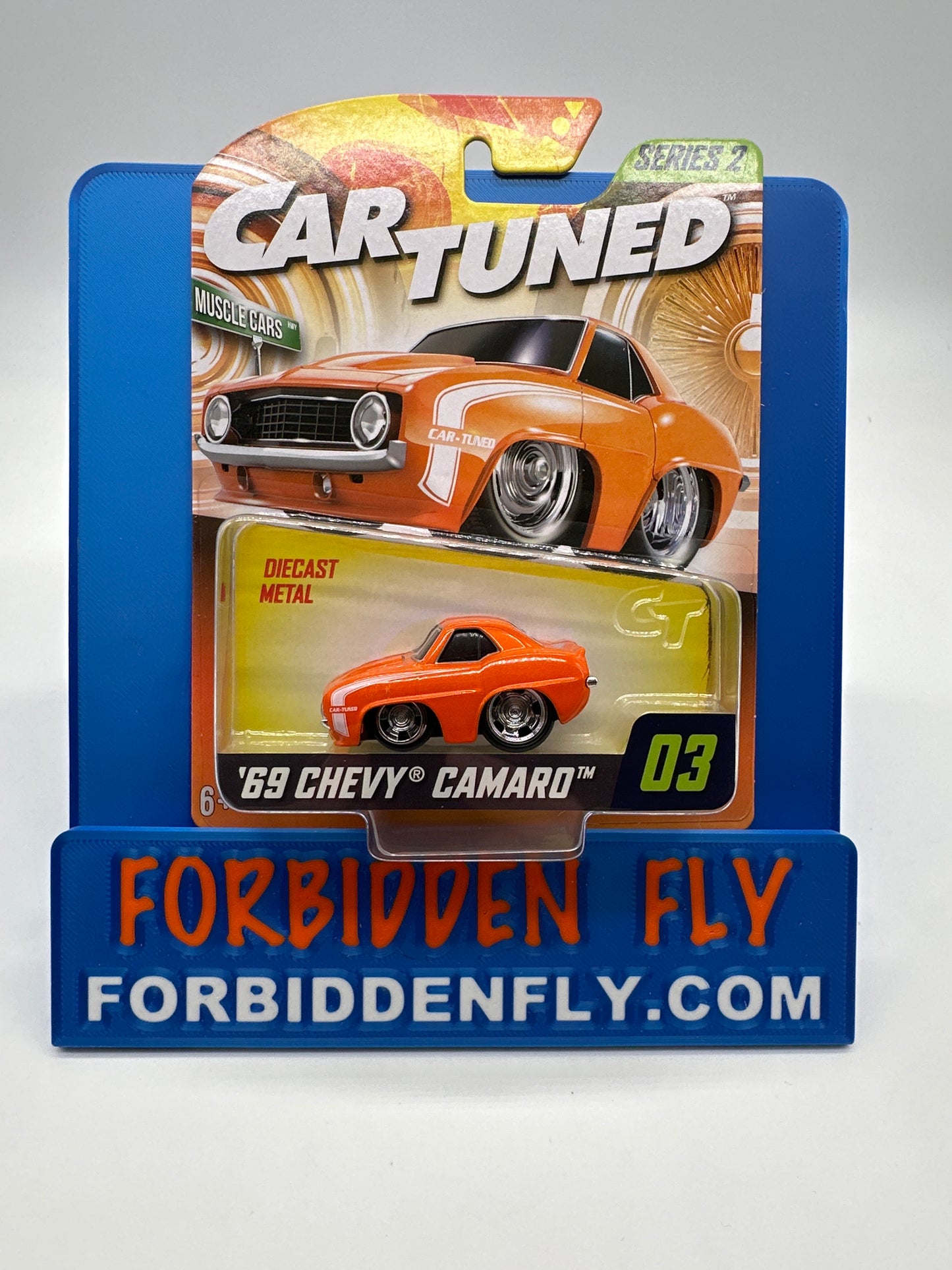 CarTuned - Series 2 Regular Retail Release #03 - Orange ‘69 Chevy Camaro