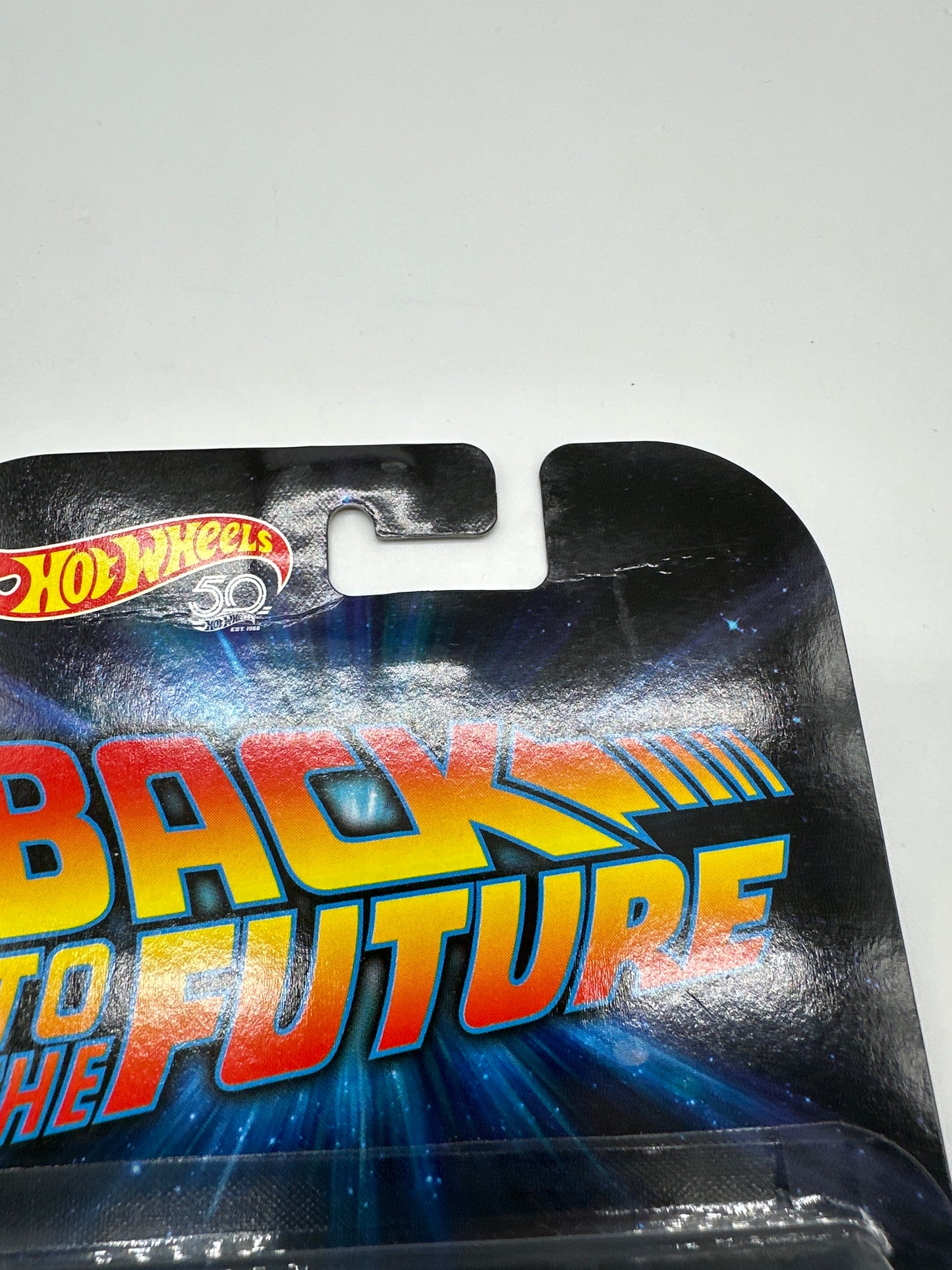 Hot Wheels 2018 Retro Entertainment Premium Movie Reel Single - Back to the Future Movie - Back to the Future Time Machine 2 Delorean