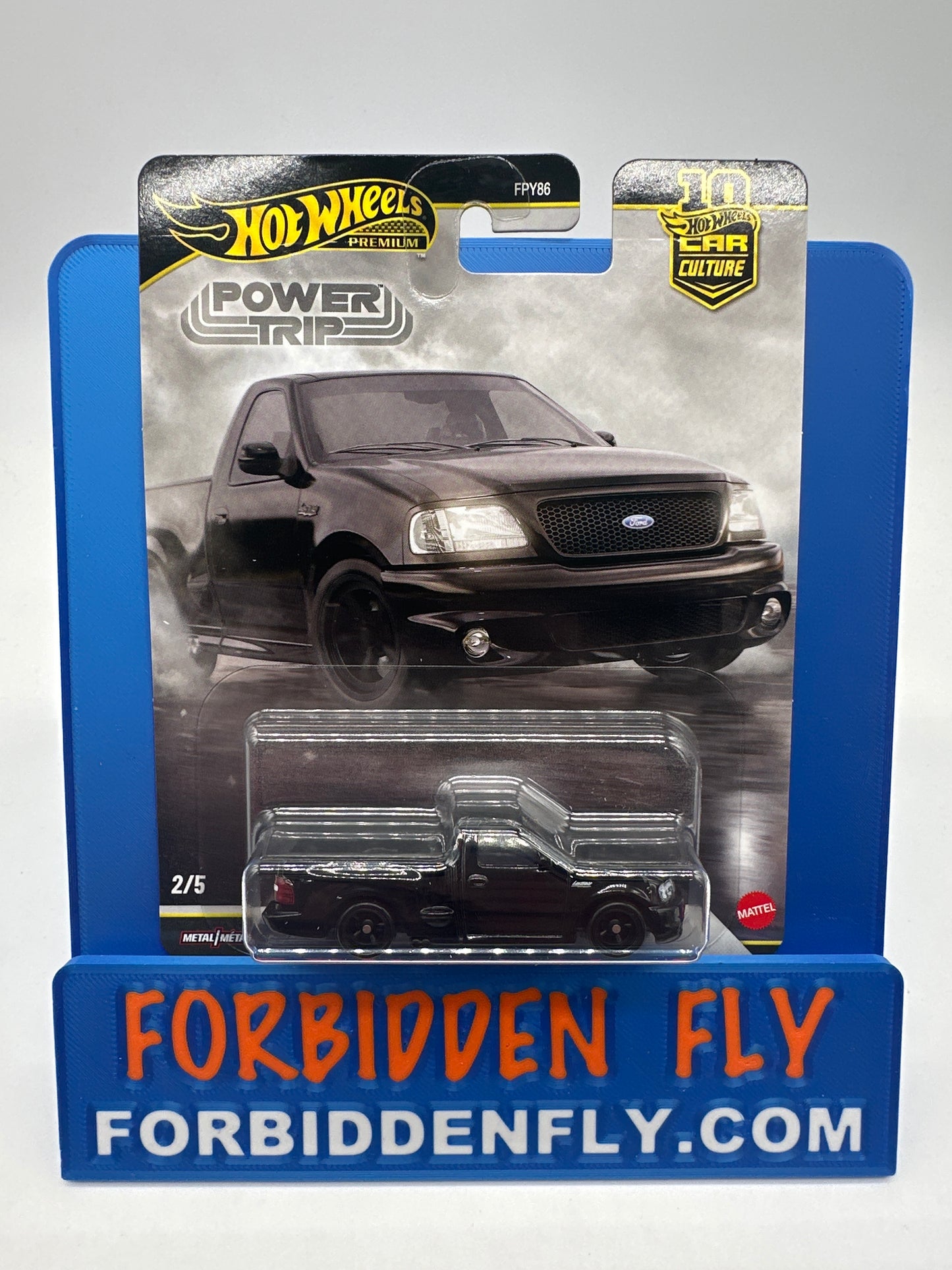 Hot Wheels Car Culture Premium - 2026 Power Trip Series Single - #2/5 ‘99 Ford F-150 SVT Lightning