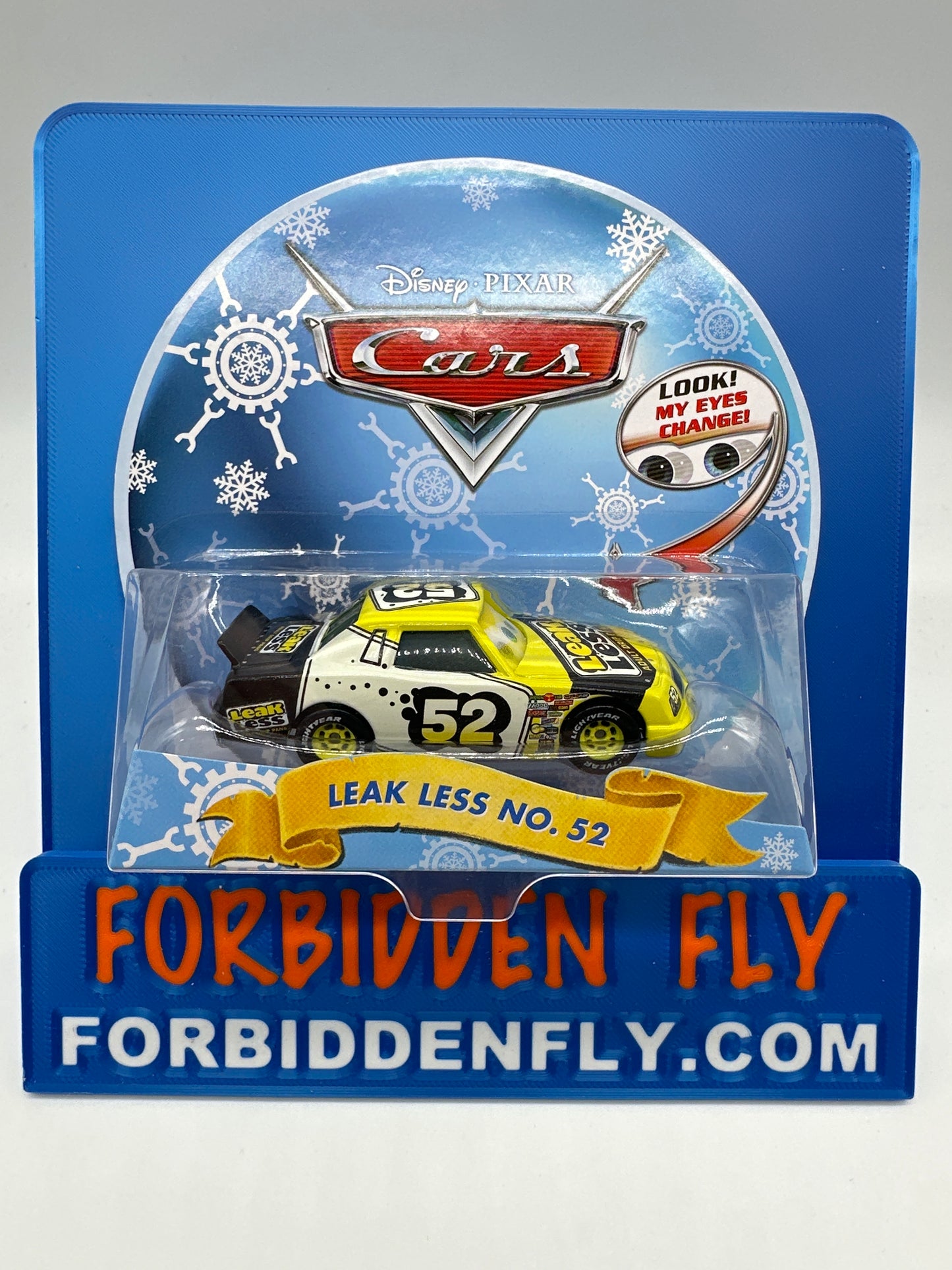 Disney Pixar Cars Movie - Piston Cup Racer Leak Less #52 Eye Changing