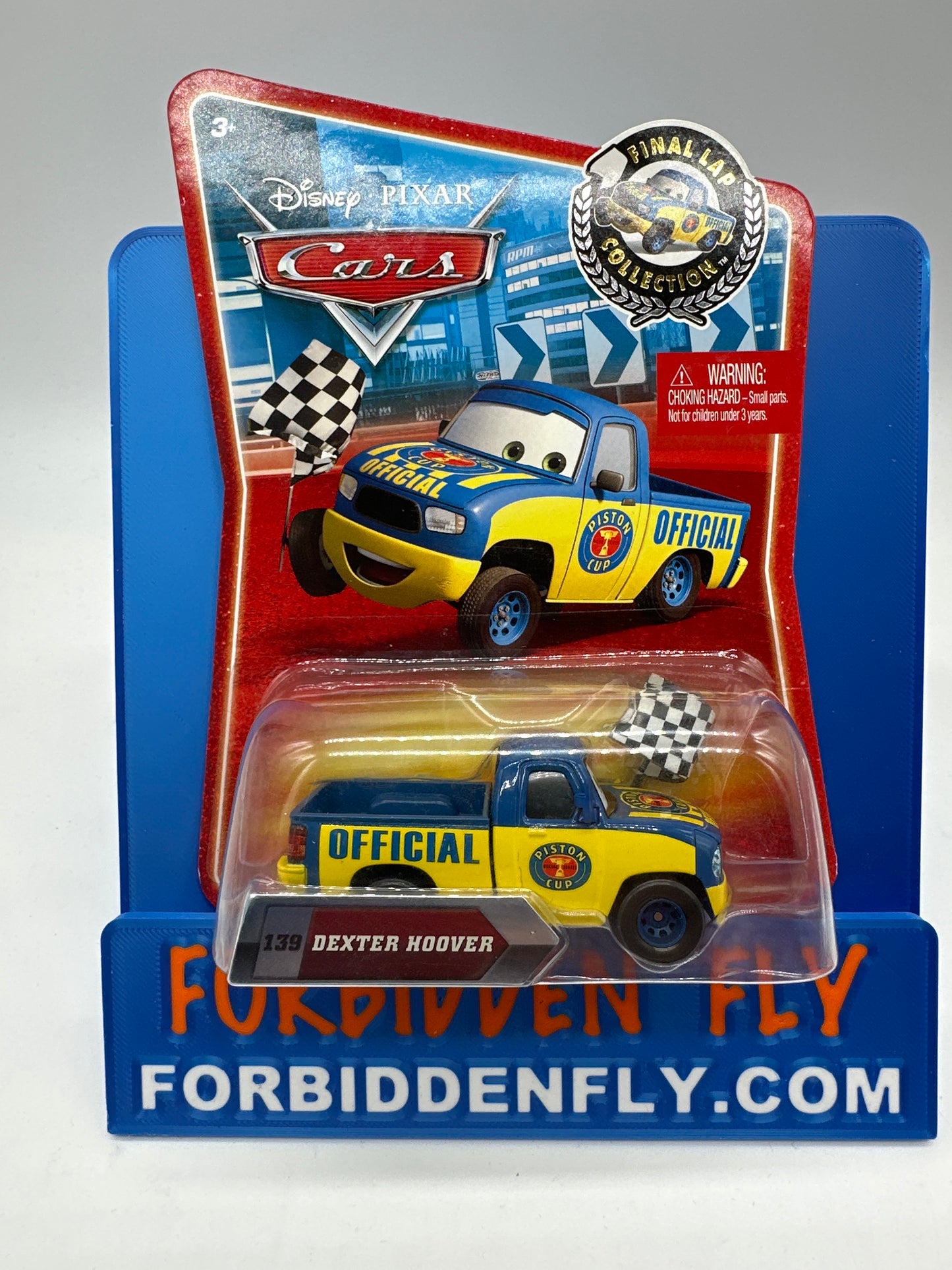 Disney Pixar Cars Movie - Final Lap Collection Series - Dexter Hoover w/ Checkered Flag