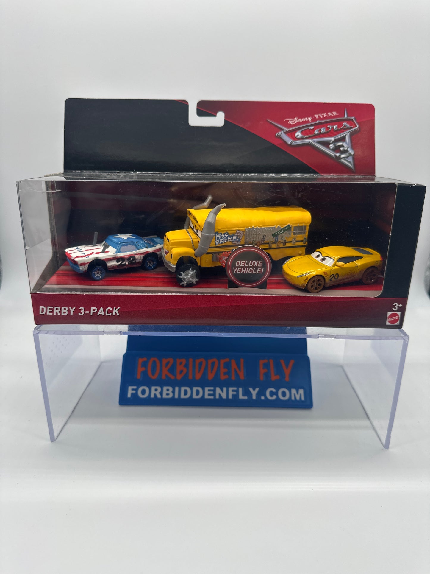 Disney Pixar Cars Movie - Cars 3 - Thunder Hollow Demo Derby 3 Car Pack Set