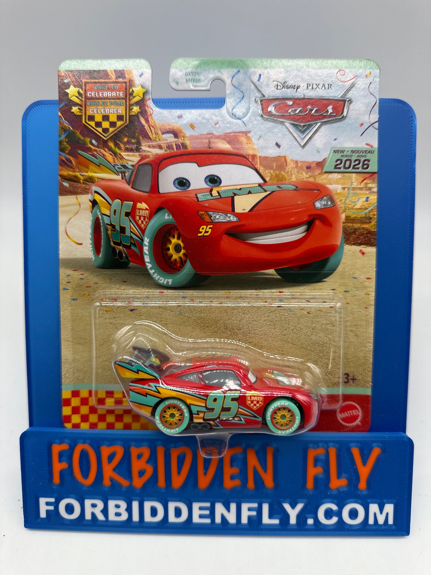 Disney Pixar Cars Movie - 20 Year Anniversary Release - Race to Celebrate Lightning McQueen