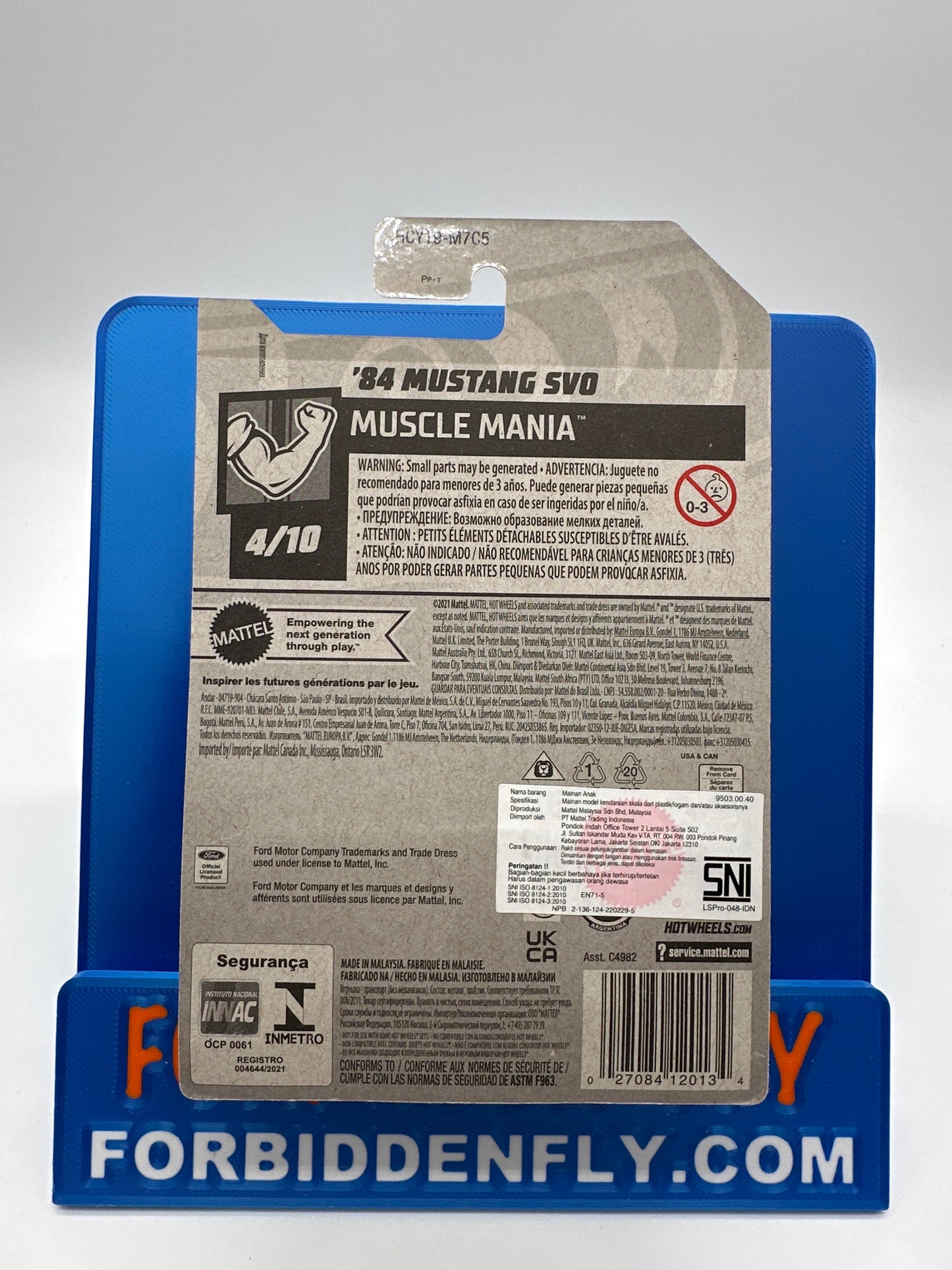 Hot Wheels Super Treasure Hunt - 2022 M Case - ‘84 Mustang SVO