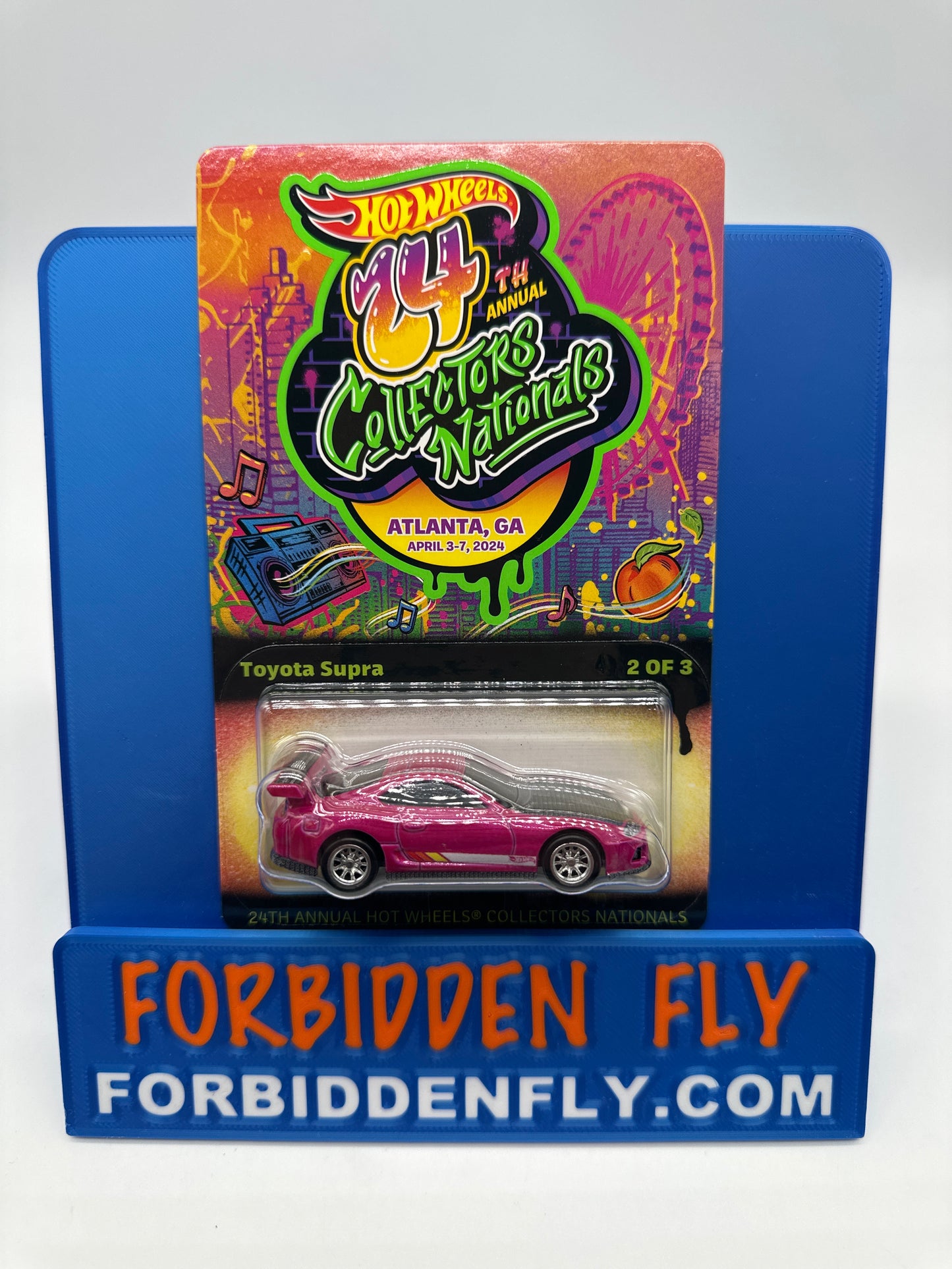 Hot Wheels 24th Annual Collector’s Nationals Convention - 2024 Atlanta, GA - Pink Toyota Supra