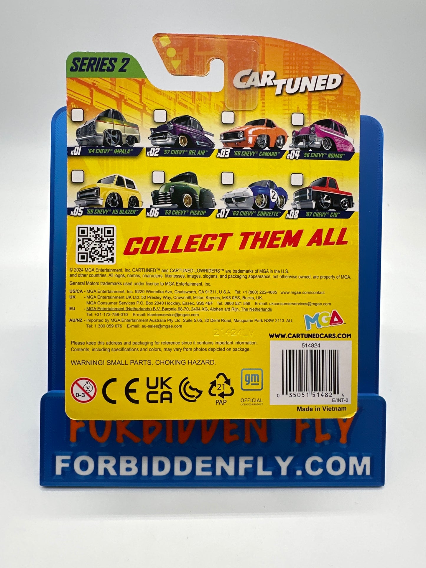 CarTuned - Series 2 Regular Retail Release #02 - Purple ‘57 Chevy Bel Air