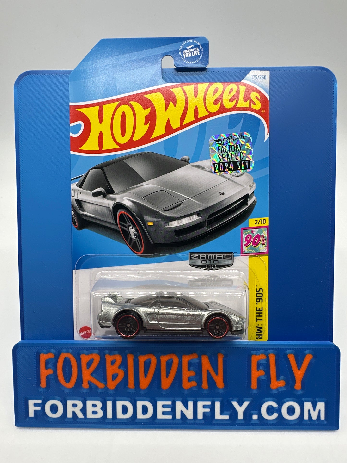 Hot Wheels Mainline - 2024 Factory Sticker - Wal Mart Zamac Edition - ‘90 Acura NSX