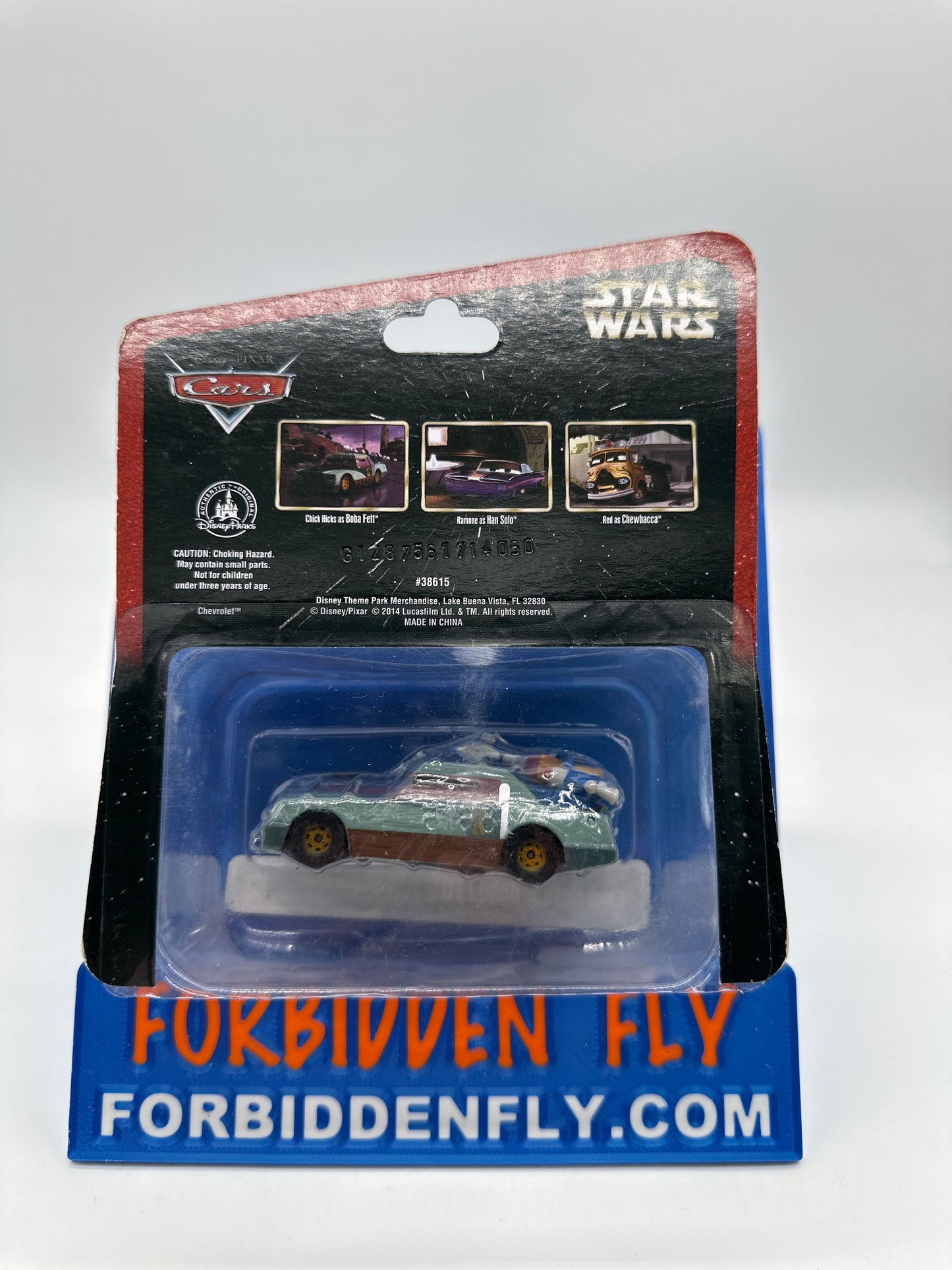Disney Pixar Cars Movie - Disney Store Parks Exclusive Star Wars Series - Chick Hicks as Boba Fett