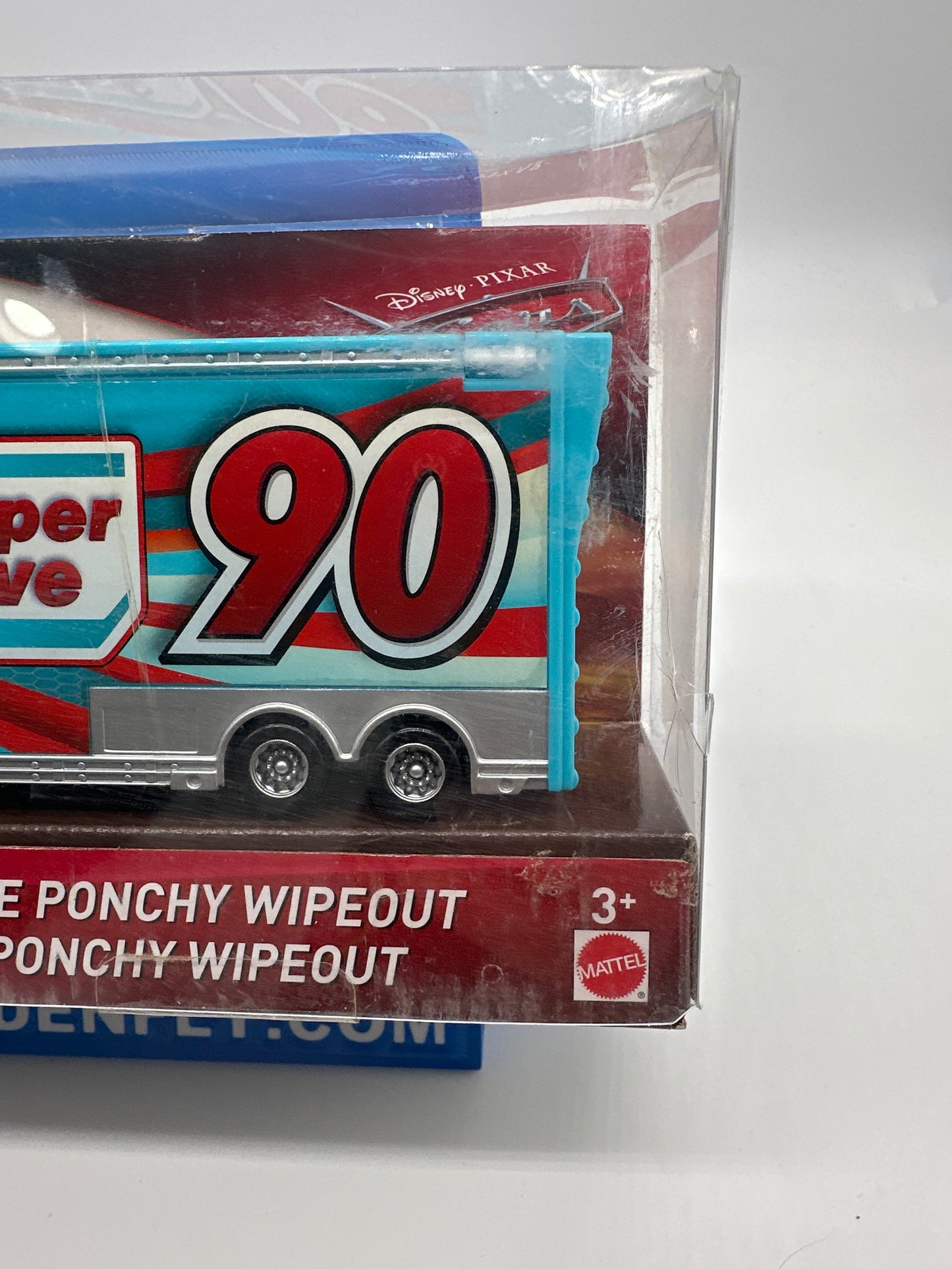 Disney Pixar Cars Movie - Ponchy Wipeout’s Hauler Bumper Save #90