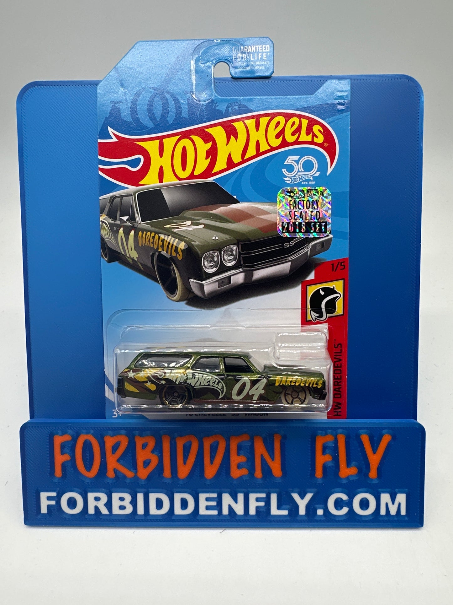 Hot Wheels Mainline - Factory Stickered 2018 - Daredevils ‘70 Chevelle SS Wagon - Lot Of 4