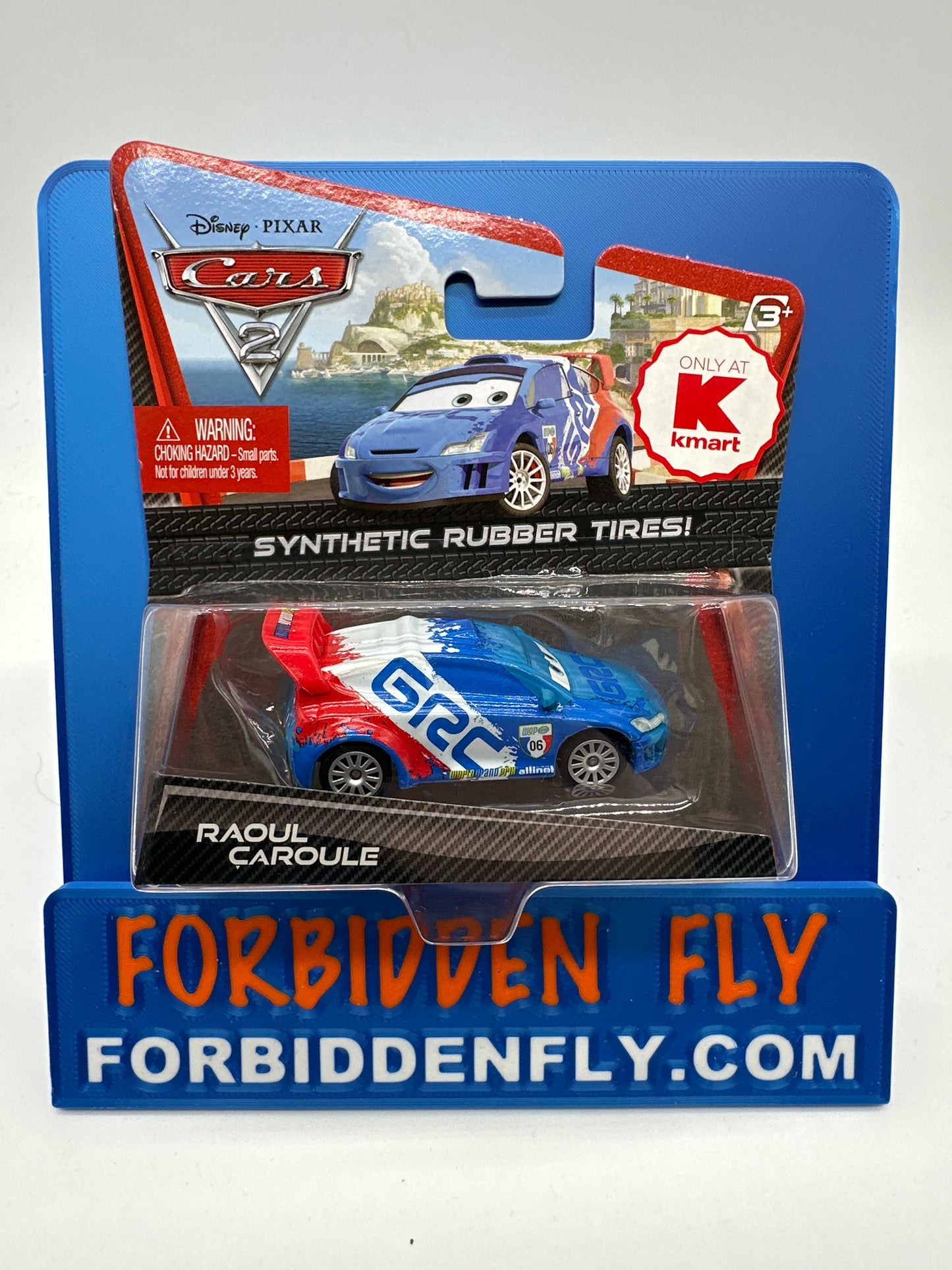 Disney Pixar Cars Movie - K Mart Exclusive - Raoul Caroule with Synthetic Rubber Tires