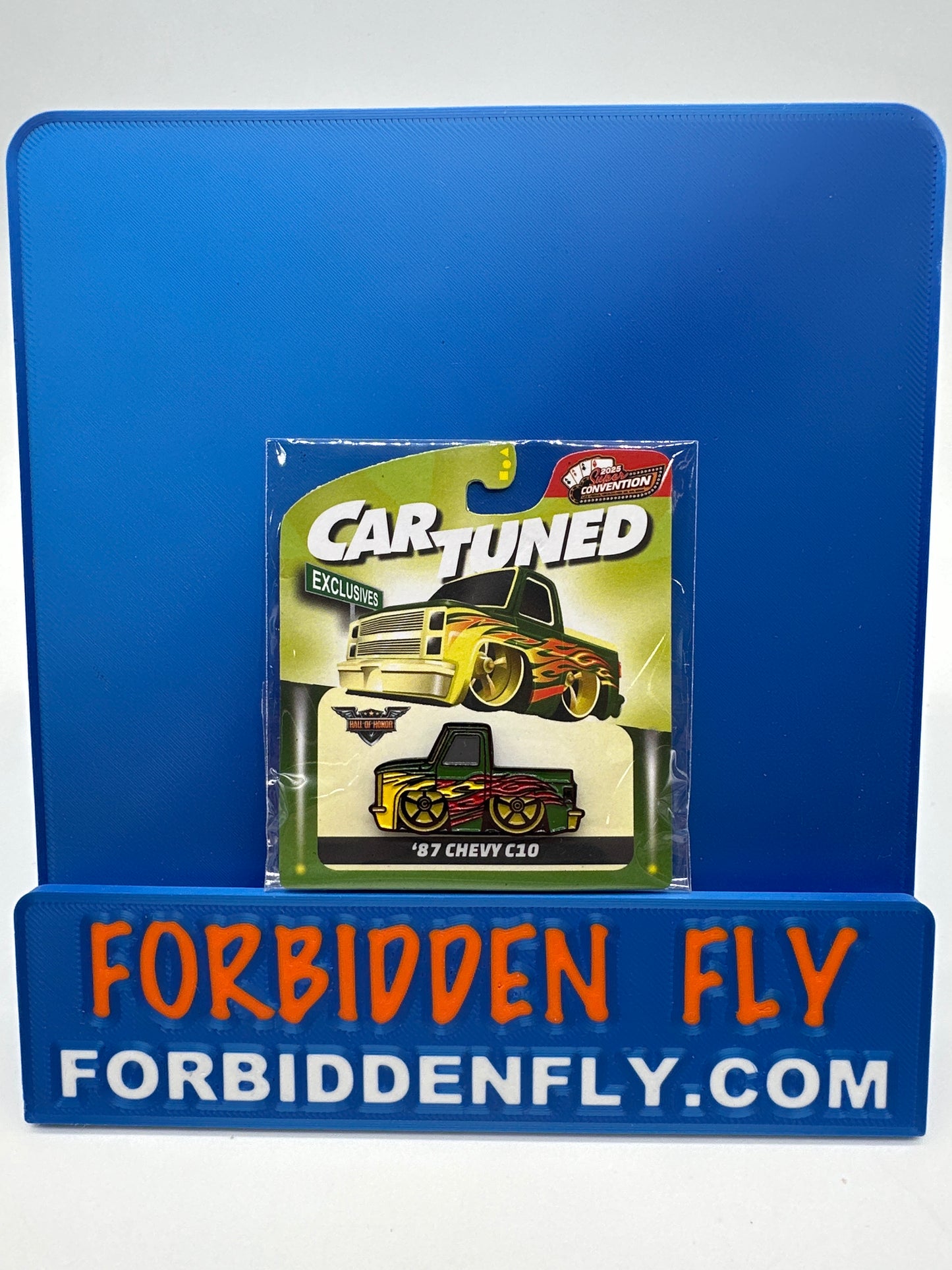 CarTuned Merchandise - 2025 Diecast Super Convention Exclusive - Green ‘87 Chevy C10