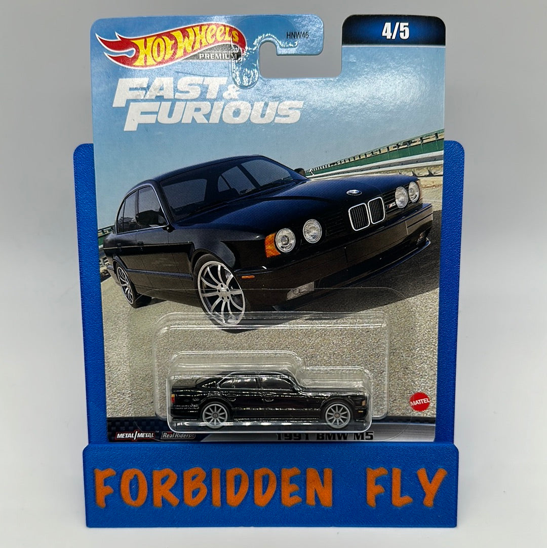 Hot Wheels Premium - Retro Entertainment Fast & Furious 2023 Mix D Single - #4/5 - 1991 BMW M5