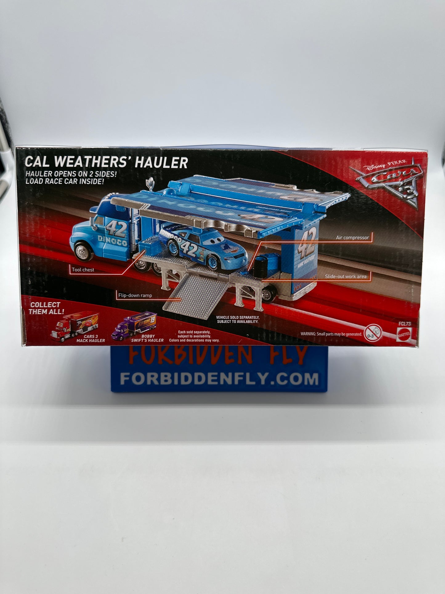 Disney Pixar Cars Movie - Dinoco #42 Cal Weathers Hauler