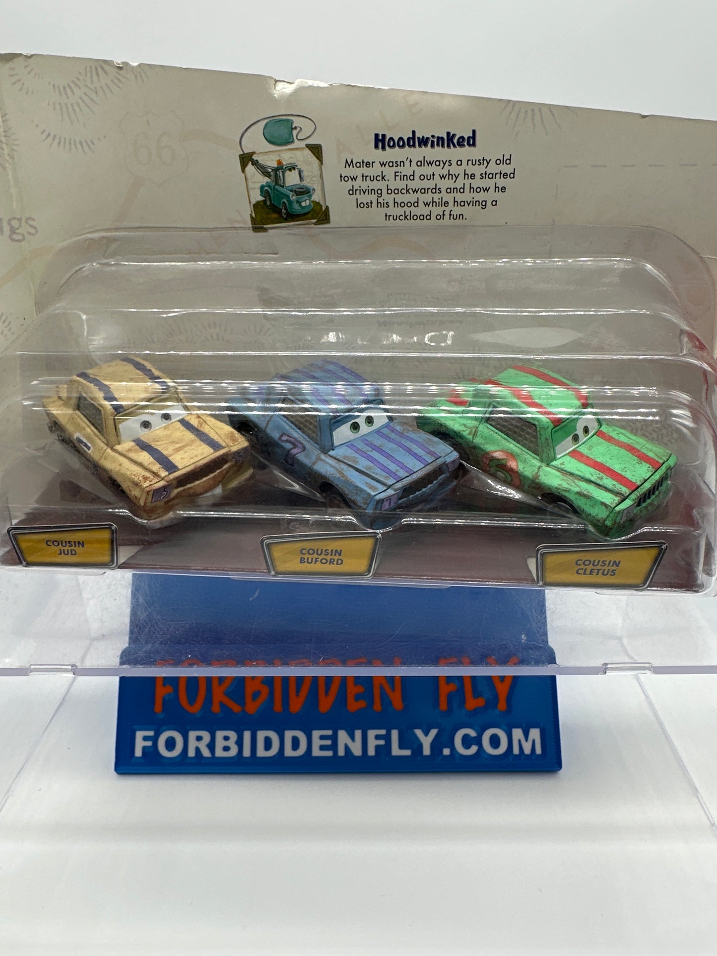 Disney Pixar Cars Movie - Story Tellers Collection Series - The Cousins 3 Pack - Jud, Buford & Cletus