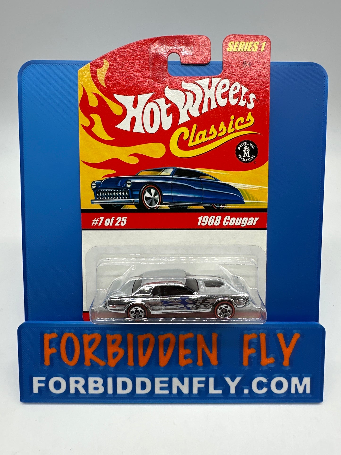 Hot Wheels Classics - Series 1 #7 of 25 - Chrome 1968 Cougar
