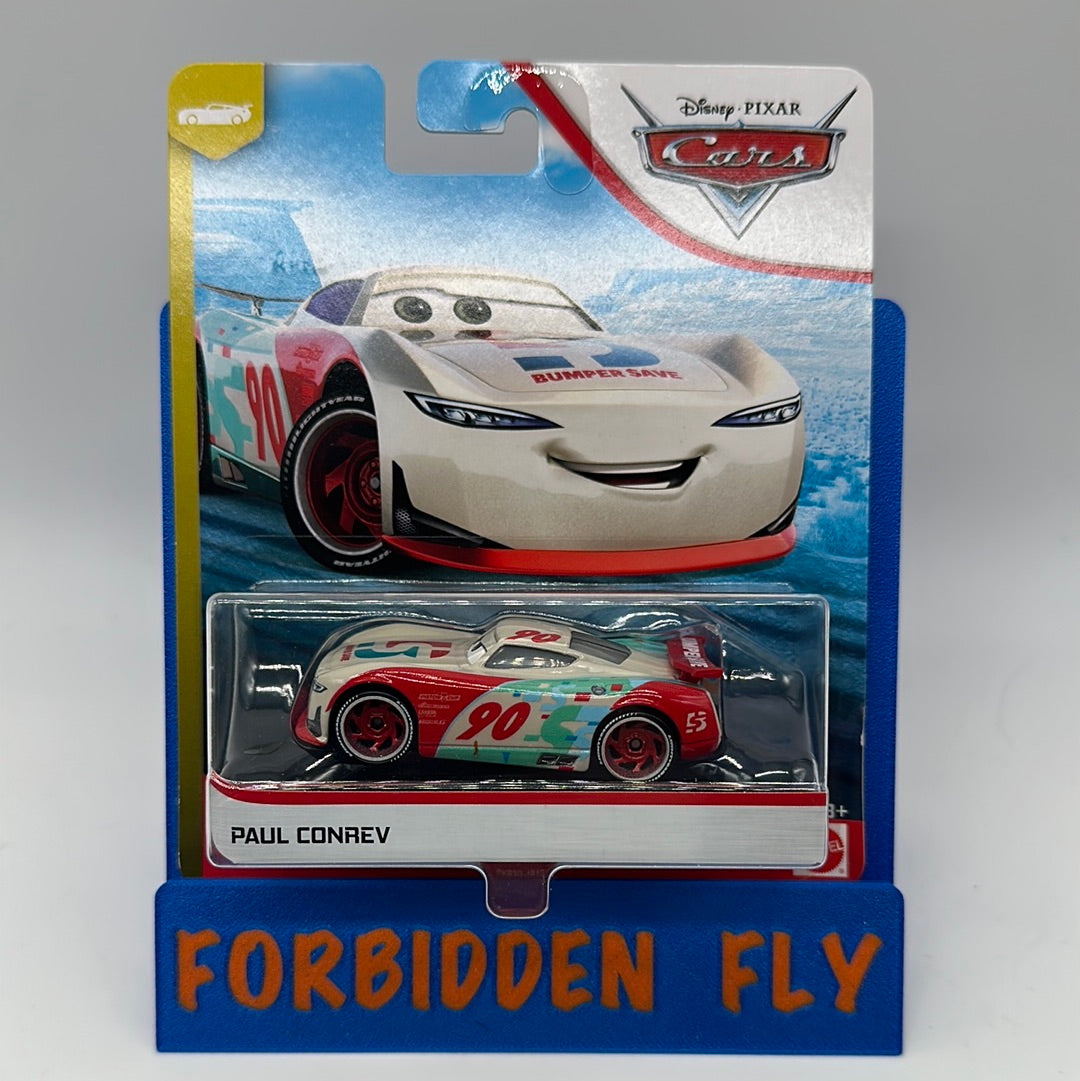 Disney Pixar Cars Movie - Next Gen Piston Cup Racers Series - #90 Paul Conrev (Bumper Save)