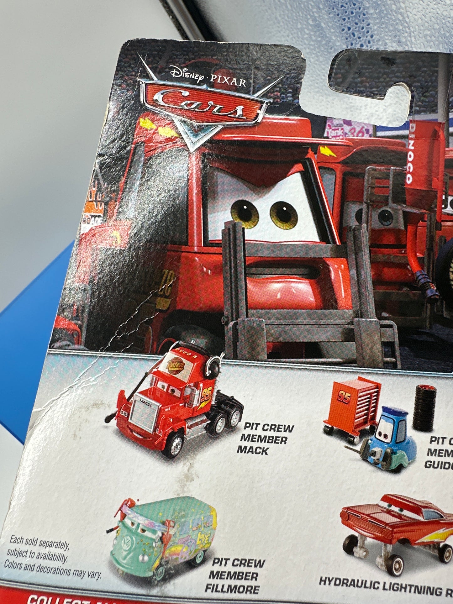 Disney Pixar Cars Movie - 95 Pit Crew Series Deluxe Size - Pit Crew Member Mack