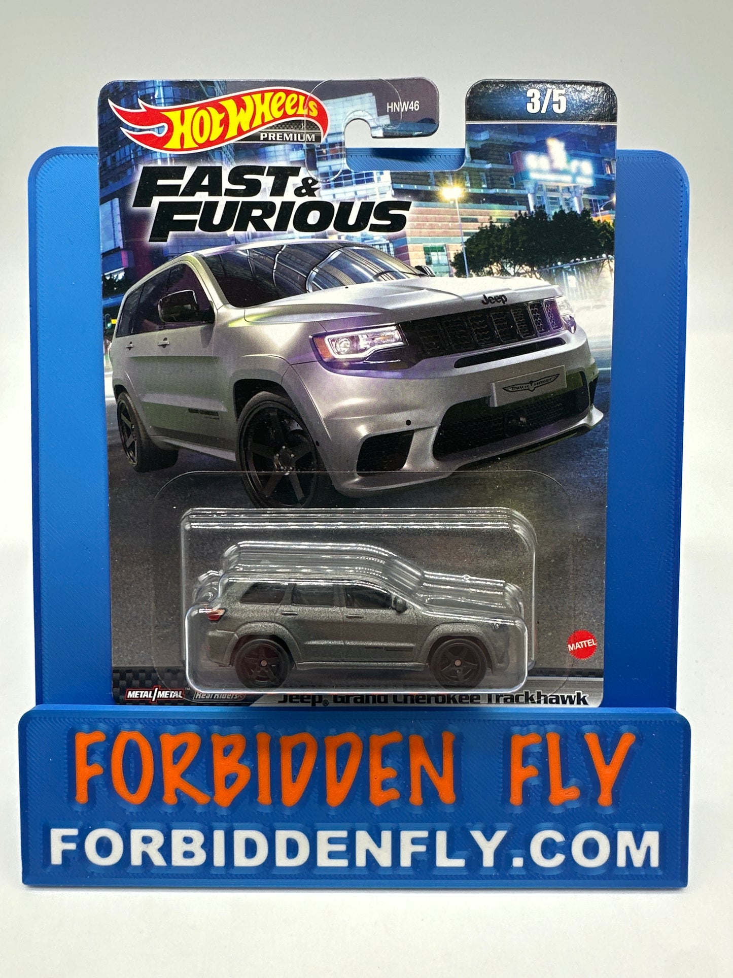 Hot Wheels Premium - Retro Entertainment Fast & Furious 2023 Mix A Single - #3/5 - Jeep Grand Cherokee Trackhawk