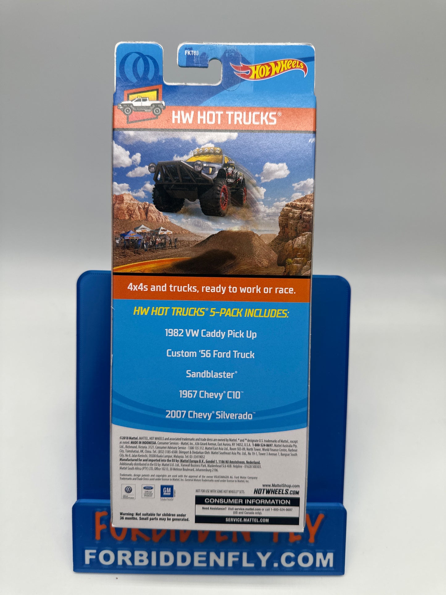 Hot Wheels 5 Pack - 2018 HW Hot Trucks