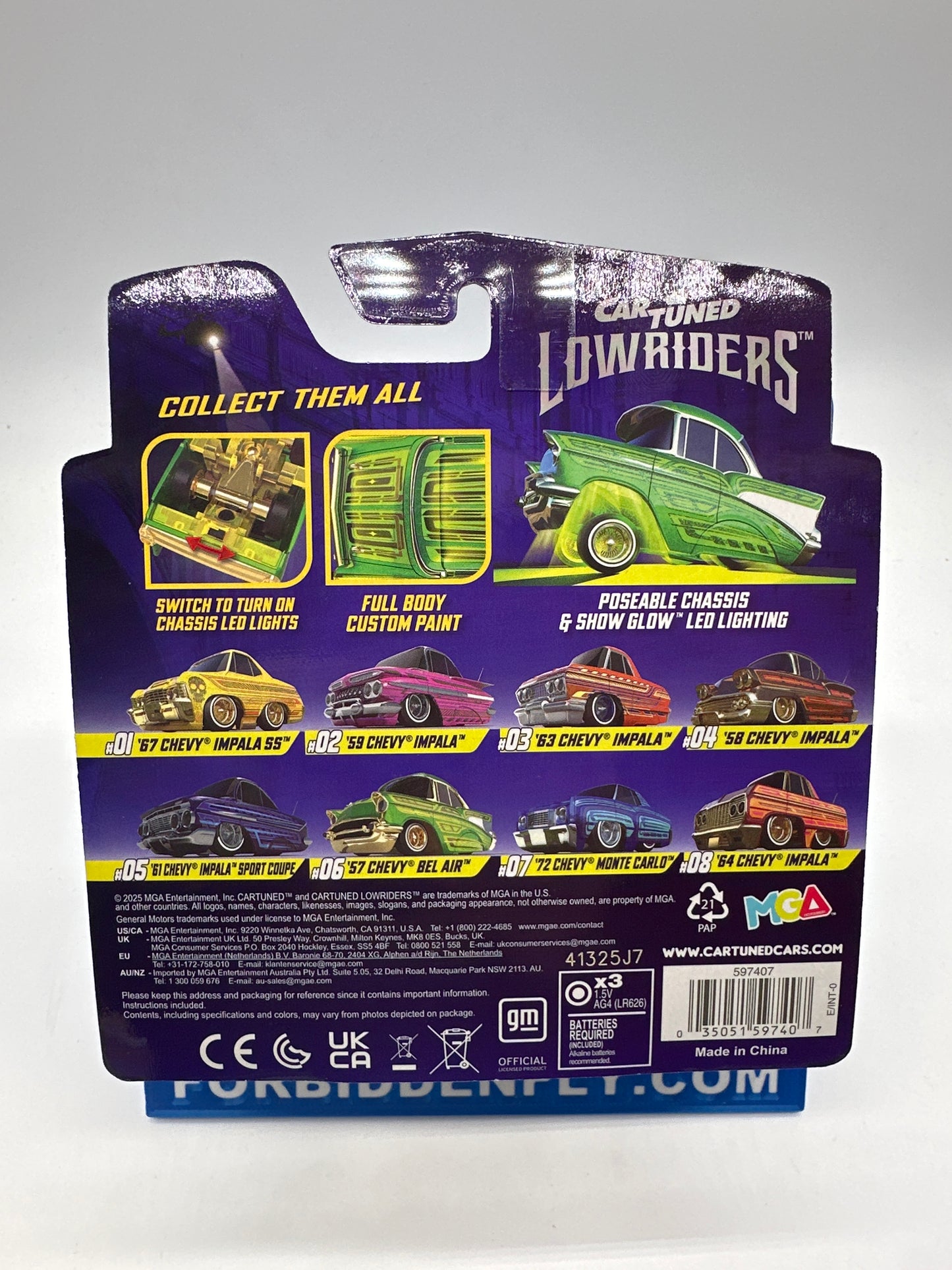 CarTuned - Lowriders Series 1 - #06 - ‘57 Chevy Bel Air